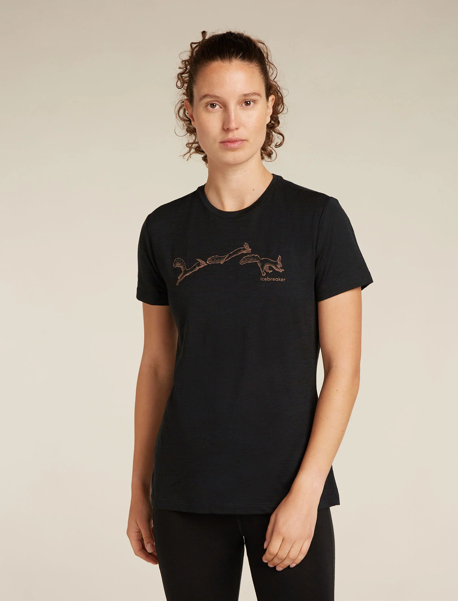 Women's Merino 150 Tech Lite Short Sleeve T-Shirt Airbourne Squirrel
