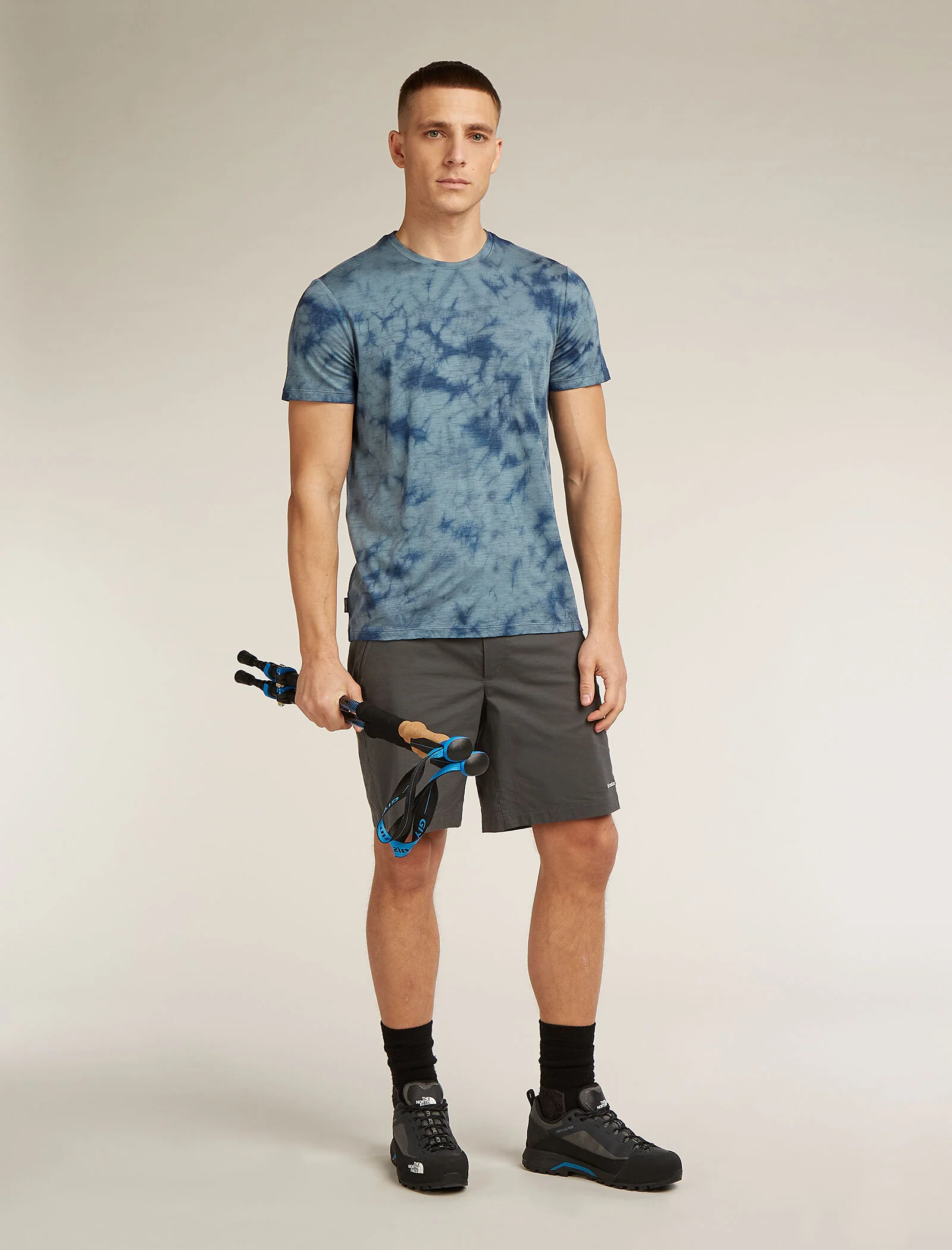 Men's Merino 150 Tech Lite Short Sleeve T-Shirt Cloud Dye - Image 4