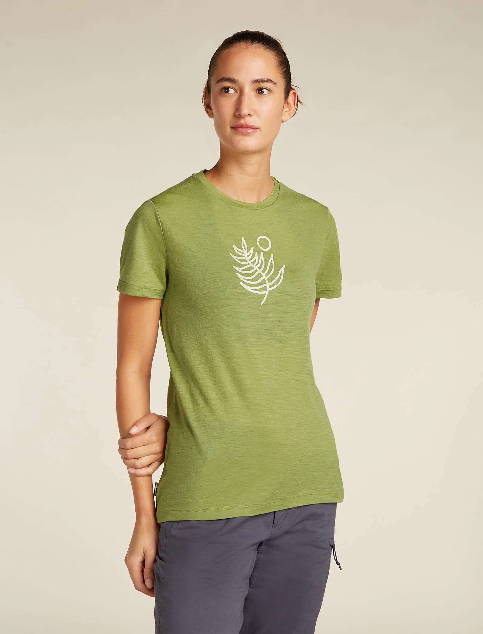 Women's Merino 150 Tech Lite Short Sleeve T-Shirt Fresh Fern