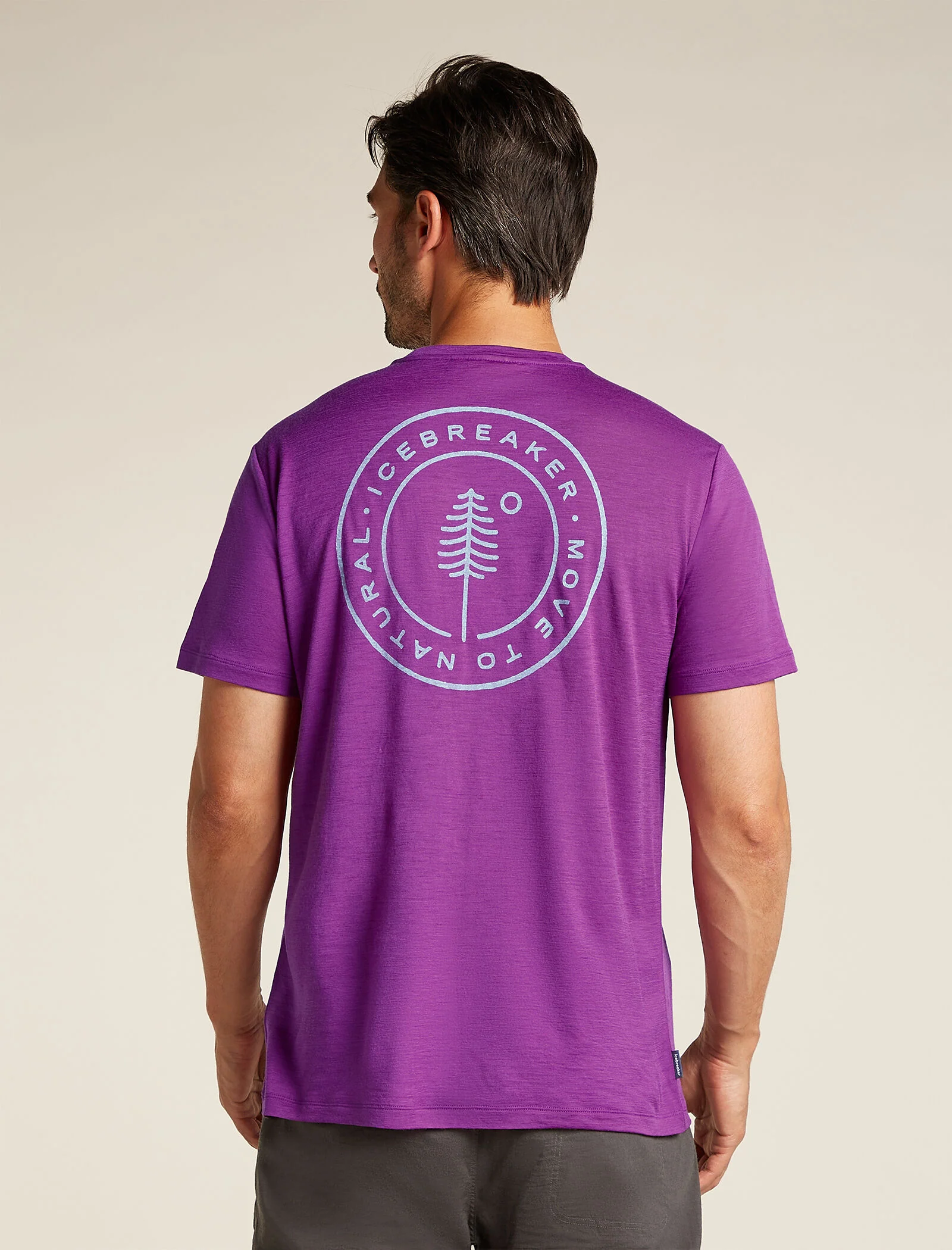 Men's Merino 150 Tech Lite Short Sleeve T-Shirt Hike Naturally - Image 2