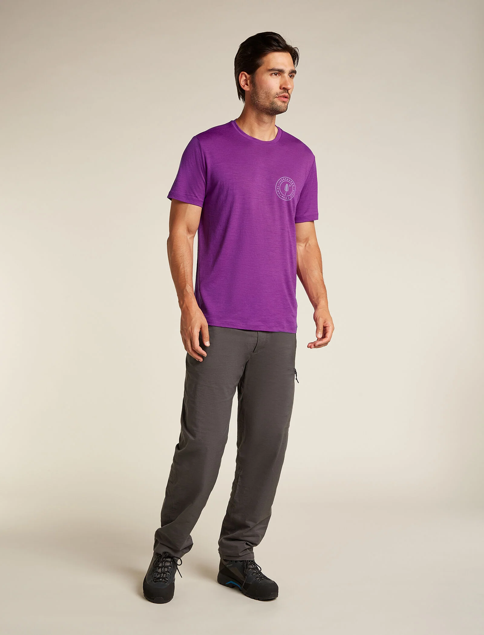 Men's Merino 150 Tech Lite Short Sleeve T-Shirt Hike Naturally - Image 3