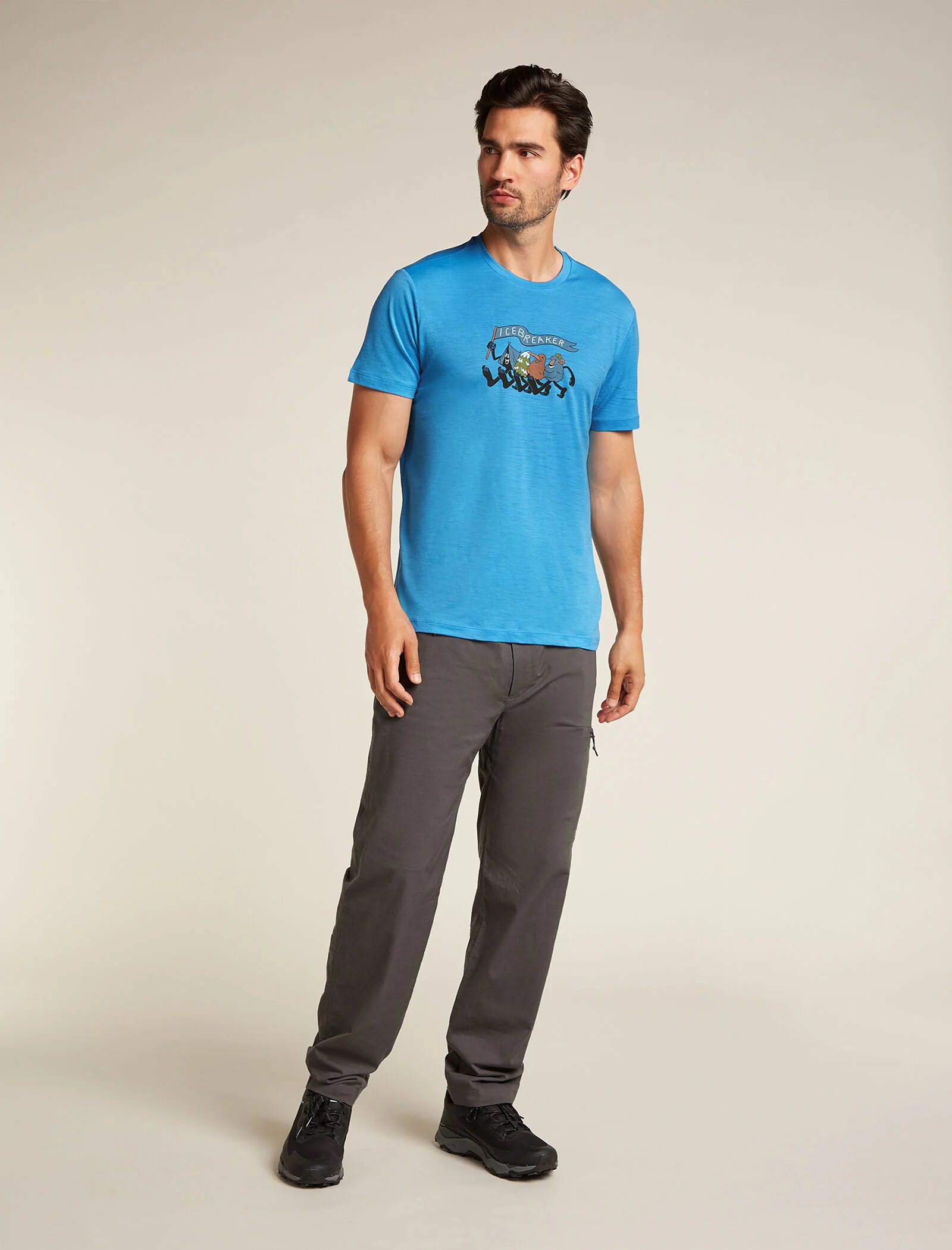 Men's Merino 150 Tech Lite Short Sleeve T-Shirt Hike Together - Image 3