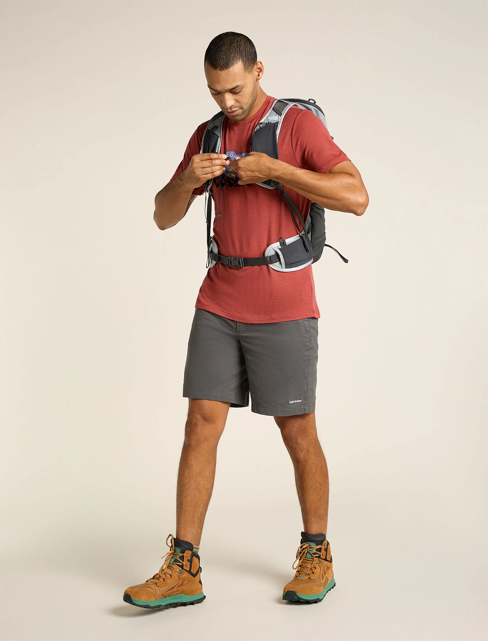 Men's Merino 150 Tech Lite Short Sleeve T-Shirt Hike Together - Image 4