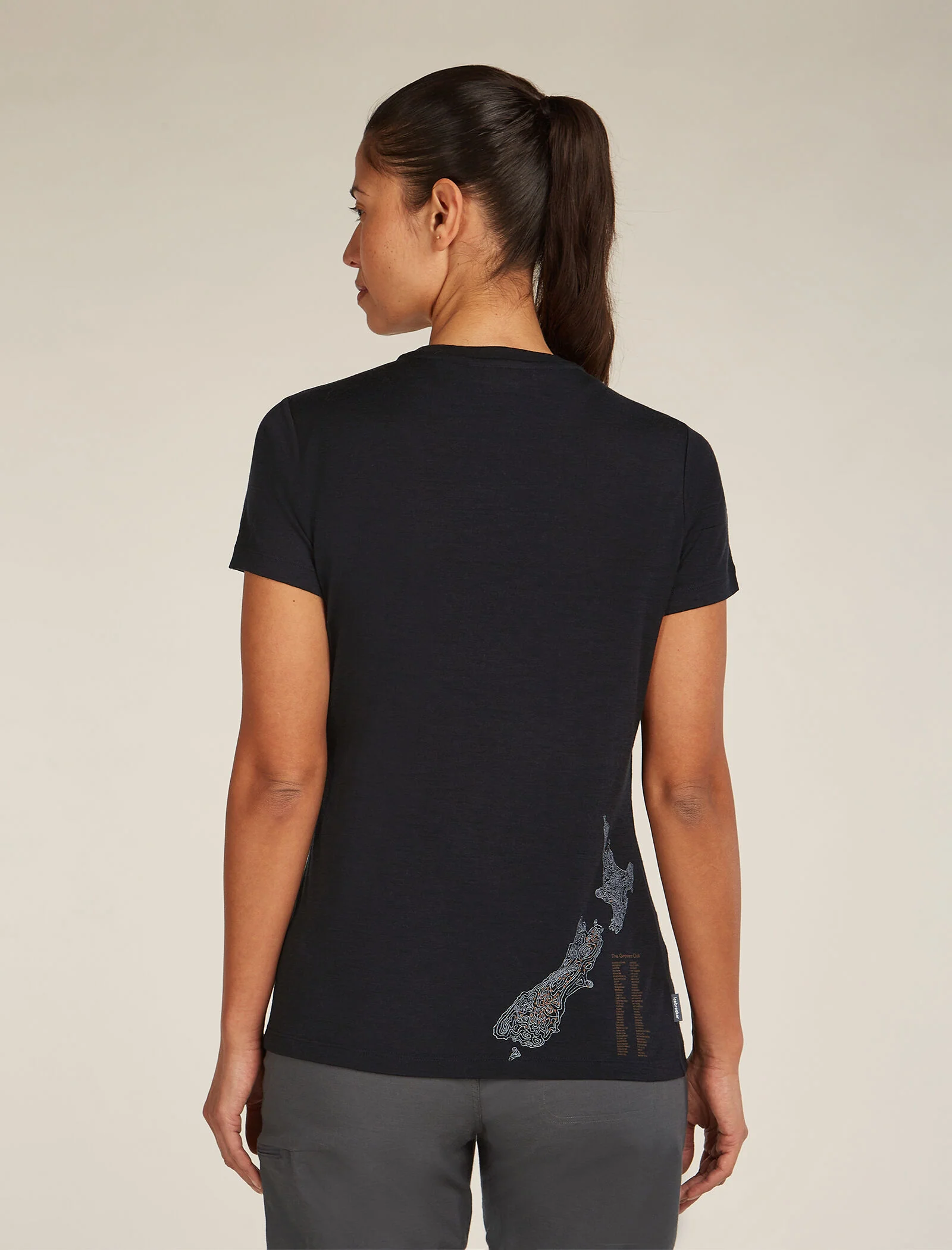 Women's Merino 150 Tech Lite Short Sleeve T-Shirt icebreaker Anniversary - Image 2