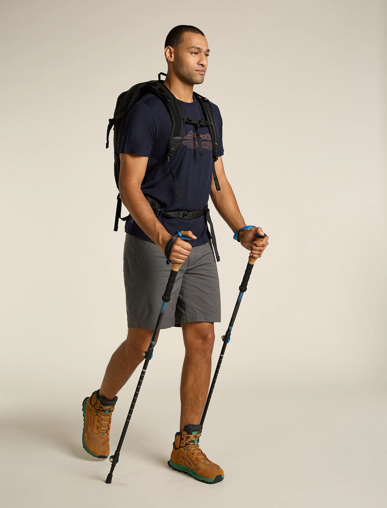 Men's Merino 150 Tech Lite Short Sleeve T-Shirt Pukaki Reflected - Image 4