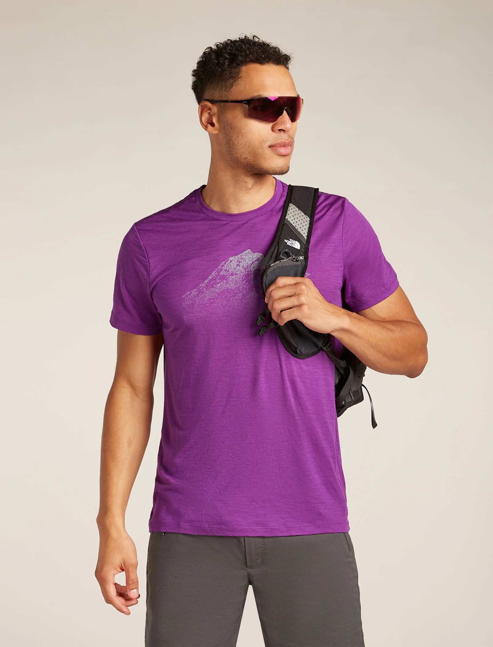 Men's Merino 150 Tech Lite Short Sleeve T-Shirt Rising Light - Image 4