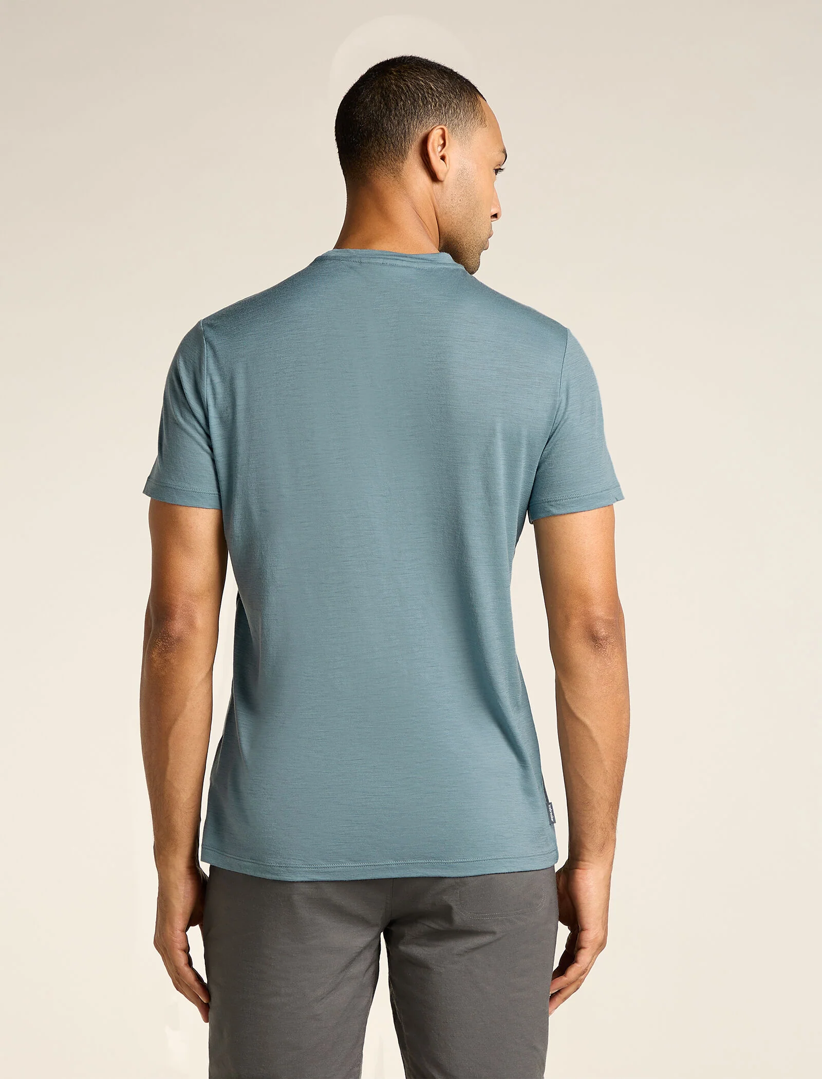 Men's Merino 150 Tech Lite Short Sleeve T-Shirt Single Line Camp - Image 2