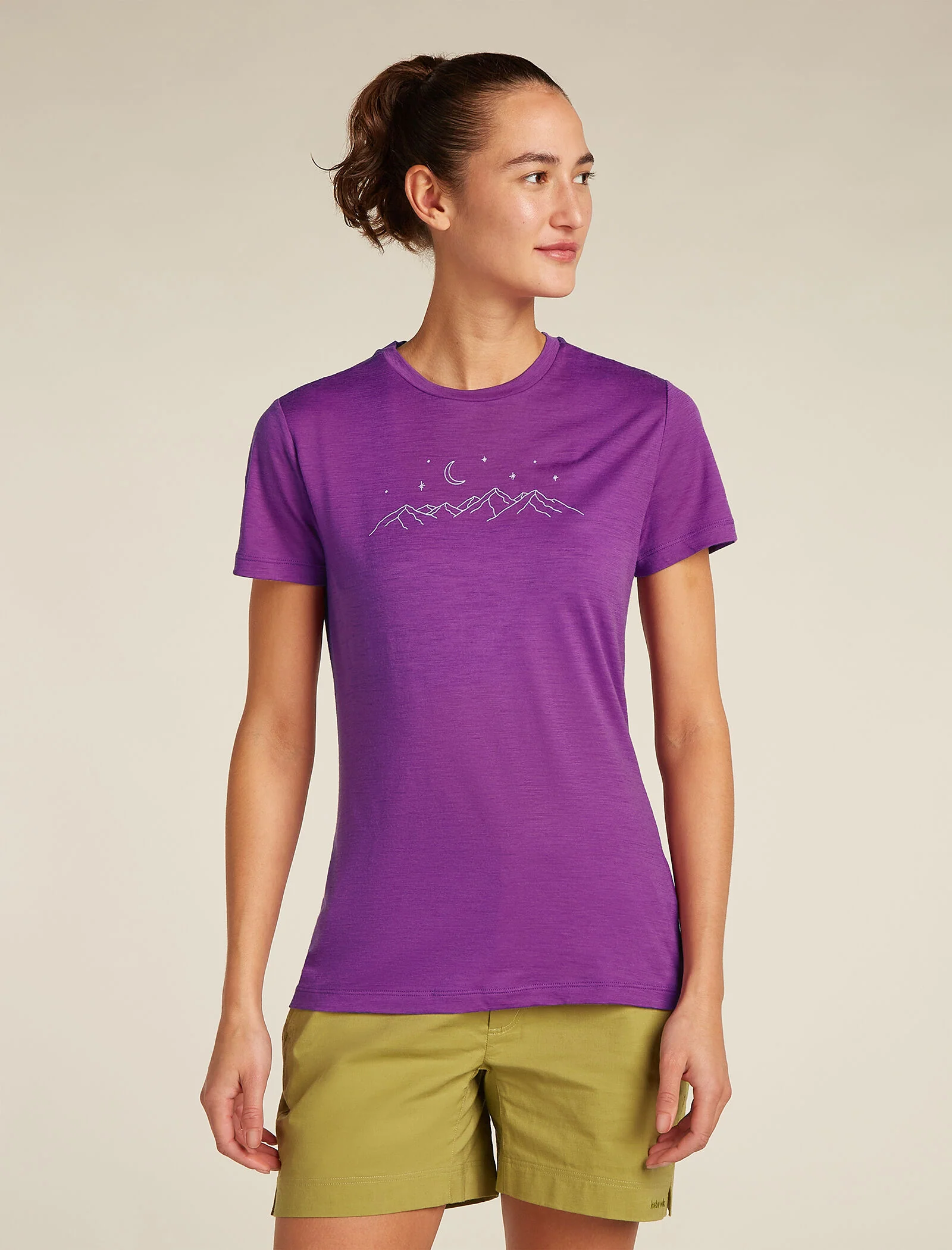 Women's Merino 150 Tech Lite Short Sleeve T-Shirt Sparkling Stars