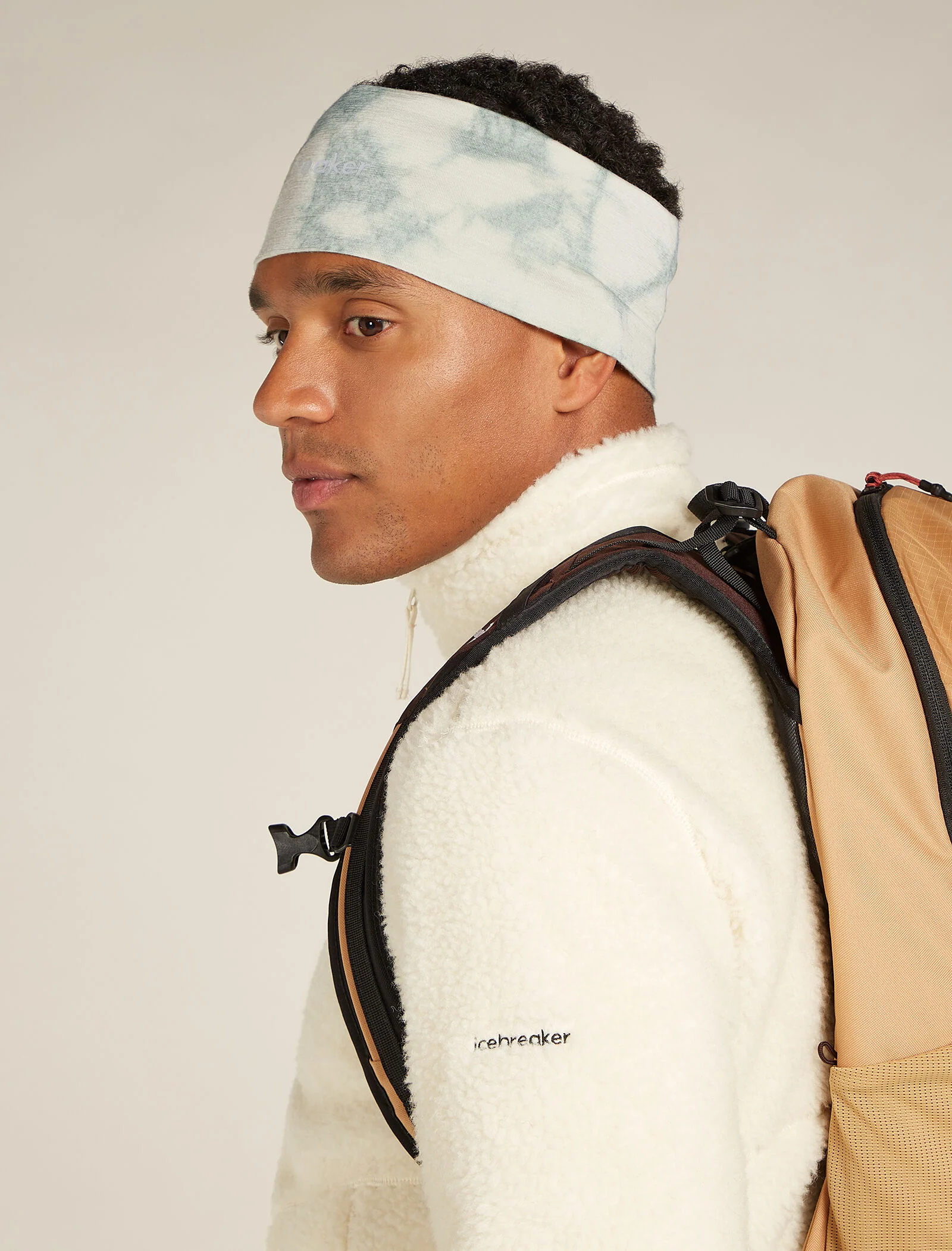 Unisex Merino 200 Oasis Headband Cloud Dye