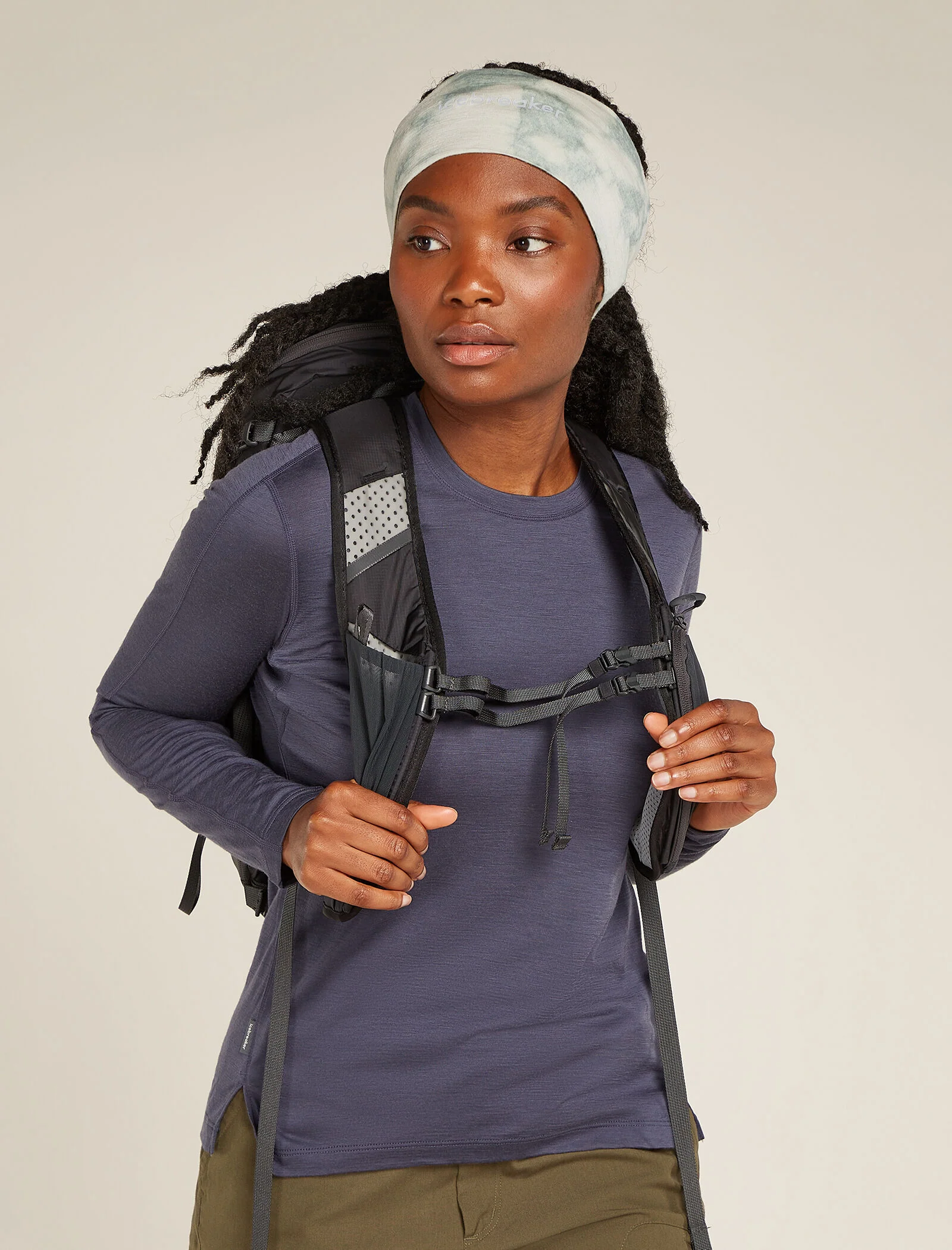Unisex Merino 200 Oasis Headband Cloud Dye - Image 2