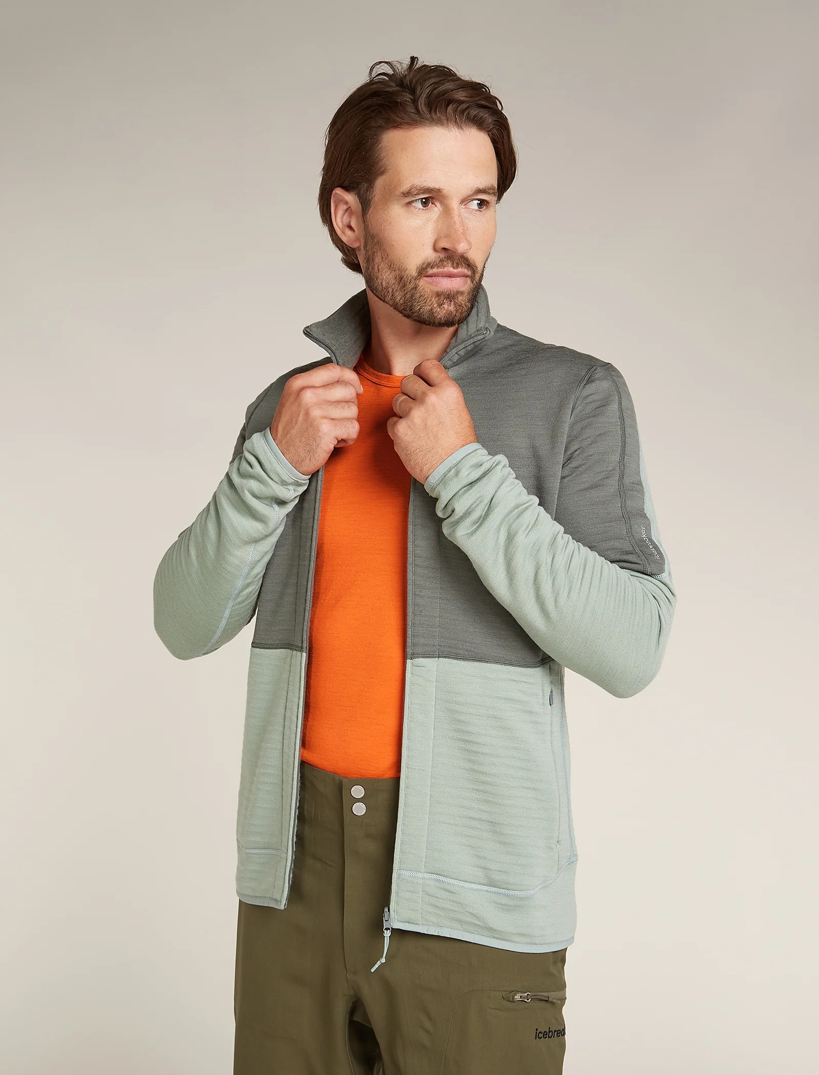 Men's Merino 200 Oasis Long Sleeve Crew Thermal Top - Image 4
