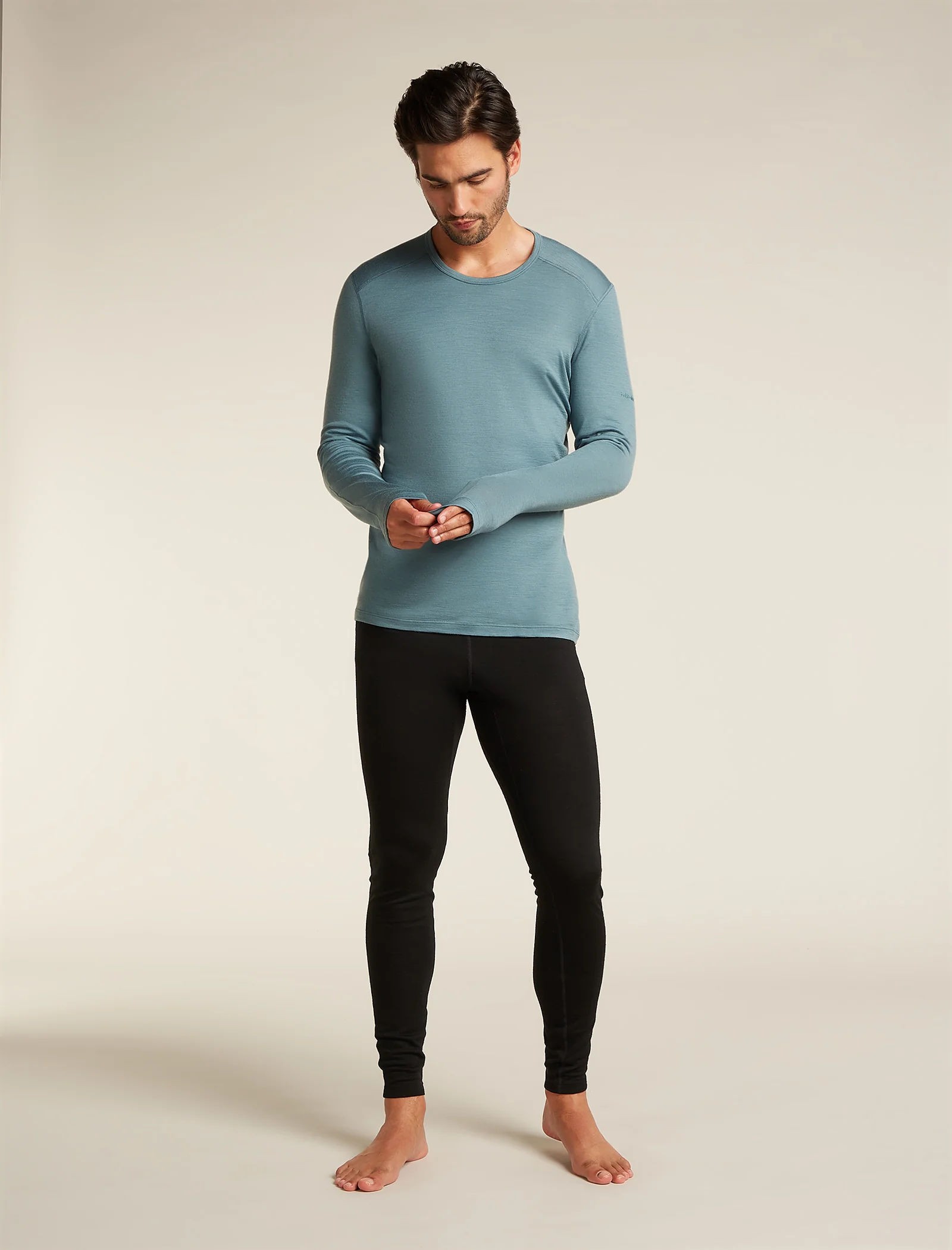 Men's Merino 200 Oasis Long Sleeve Crew Thermal Top - Image 3