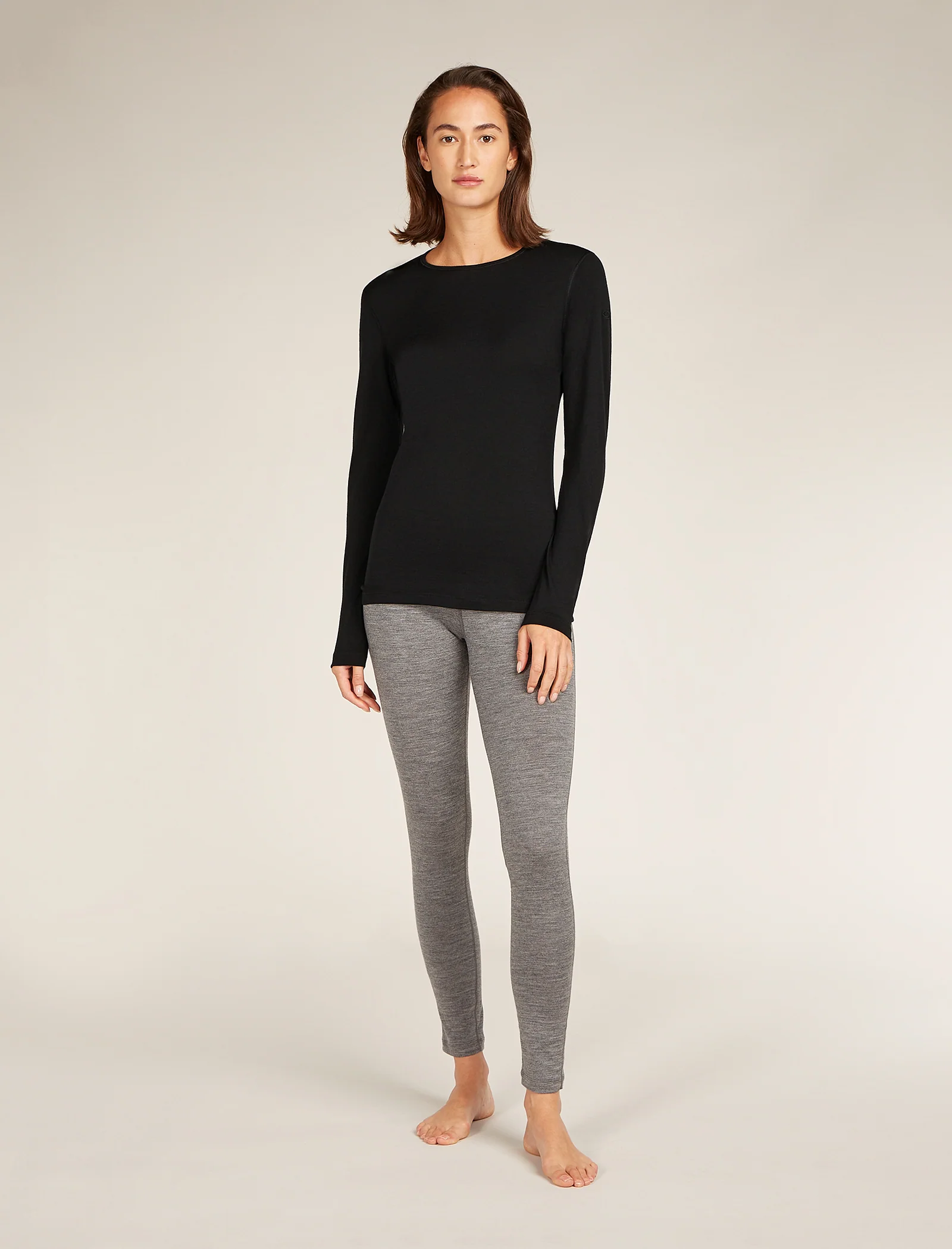 Women's Merino 200 Oasis Long Sleeve Crew Thermal Top - Image 3