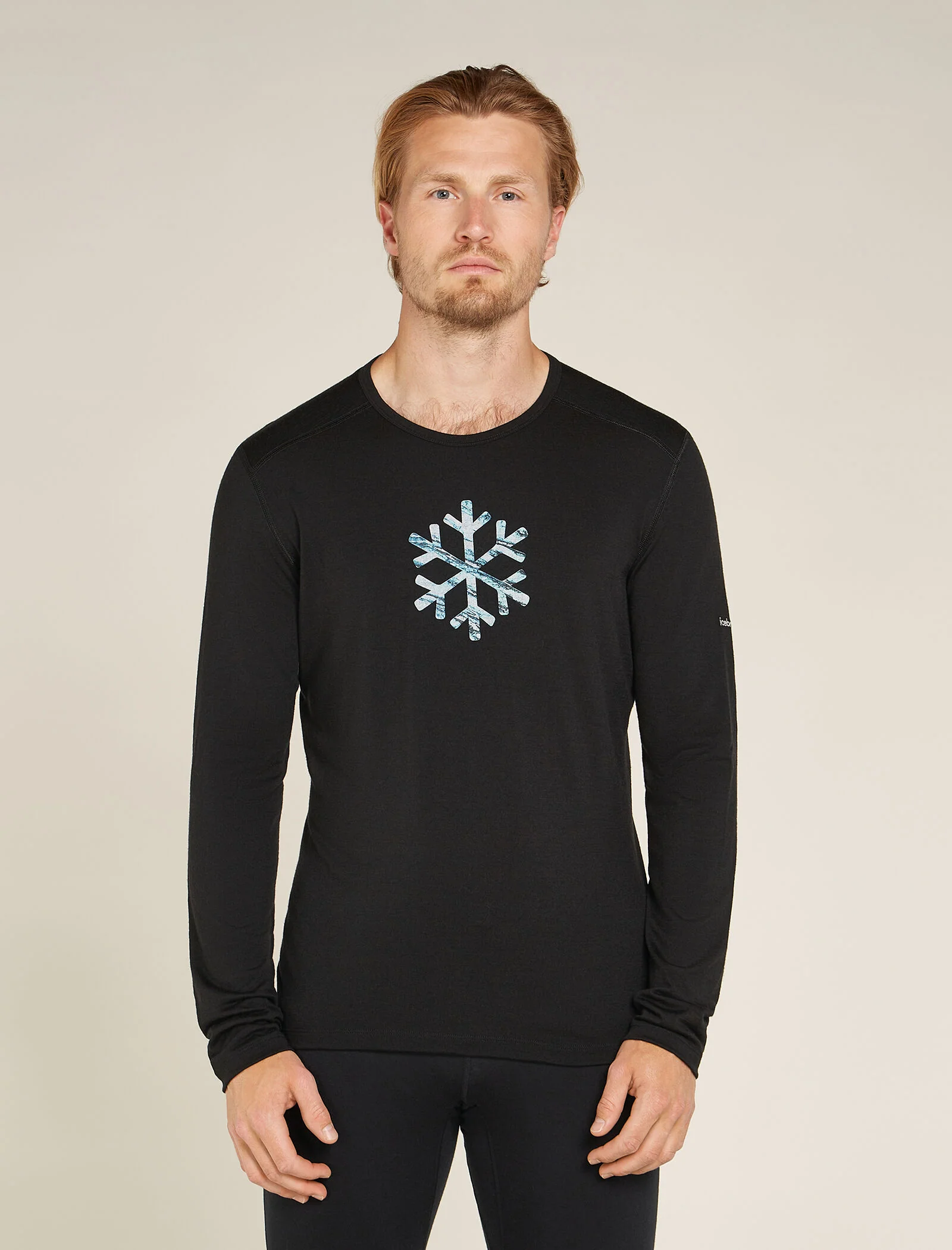 Men's Merino 200 Oasis Long Sleeve Crew Thermal Top Protect Our Winters
