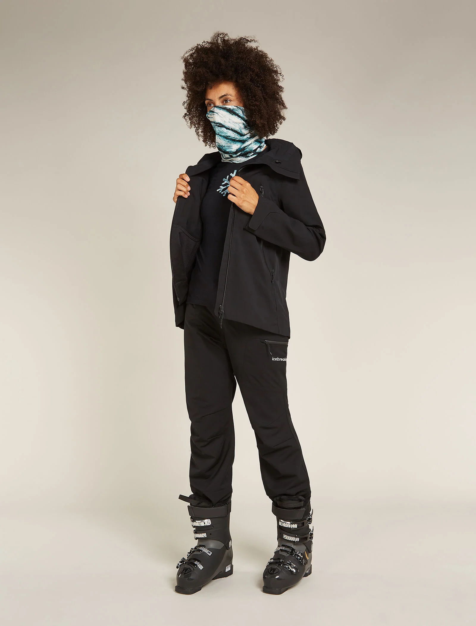 Women's Merino 200 Oasis Long Sleeve Crew Thermal Top Protect Our Winters - Image 4