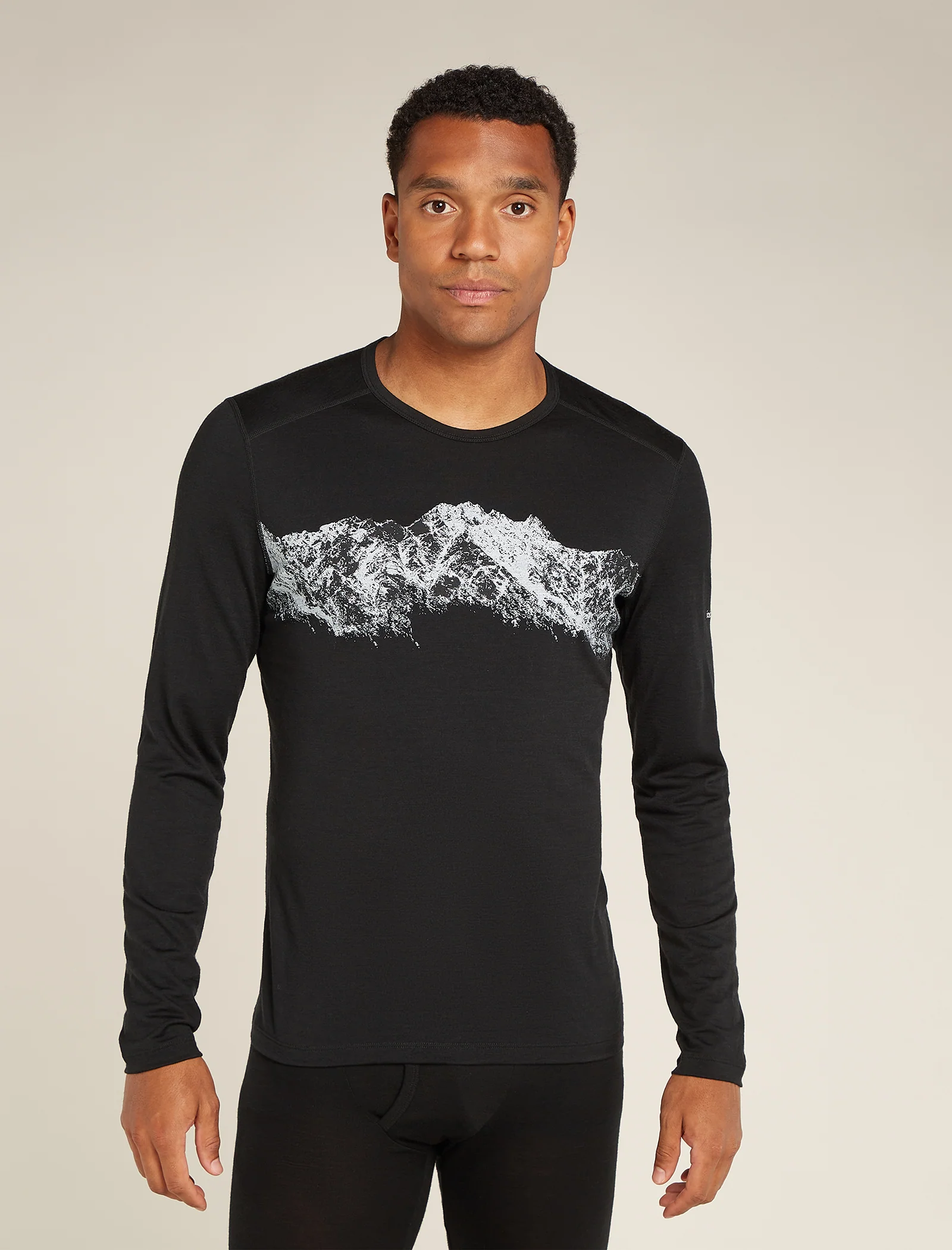Men's Merino 200 Oasis Long Sleeve Crew Thermal Top Remarkables