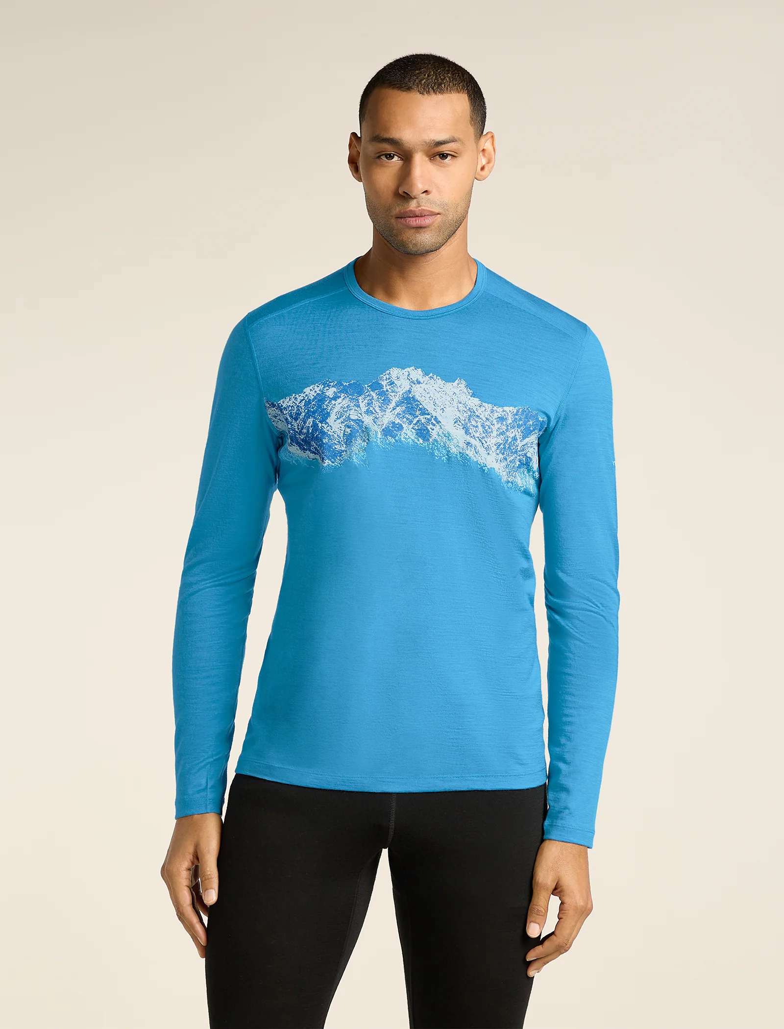 Men's Merino 200 Oasis Long Sleeve Crew Thermal Top Remarkables
