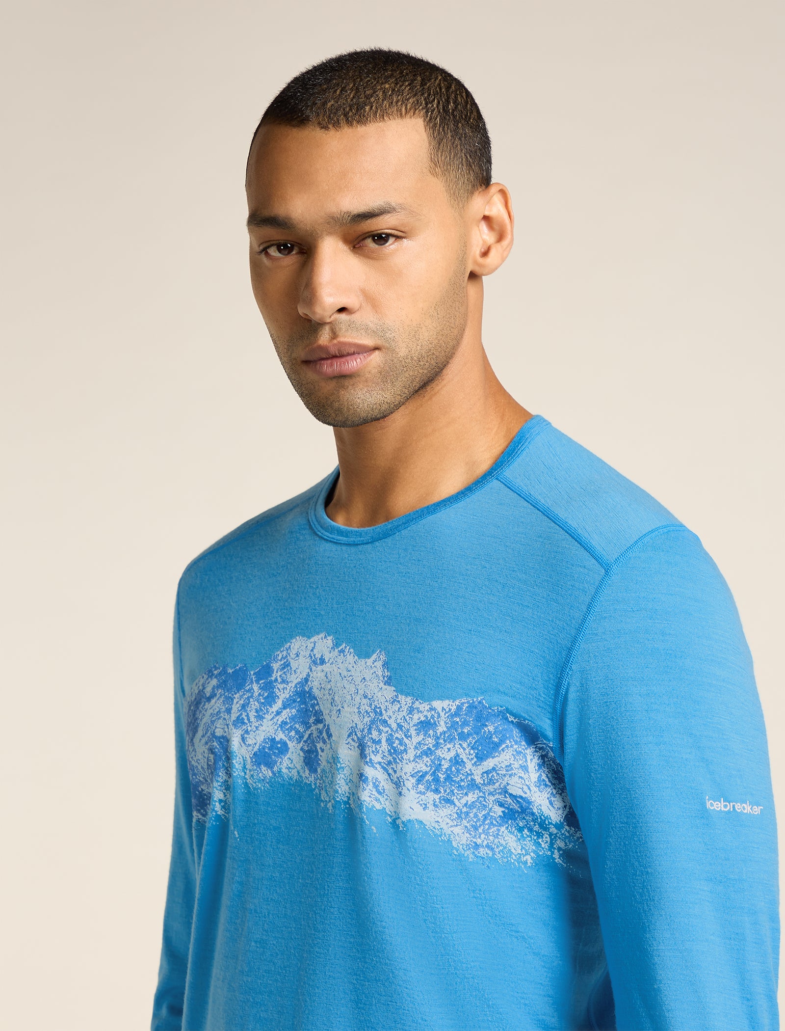 Men's Merino 200 Oasis Long Sleeve Crew Thermal Top Remarkables - Image 5