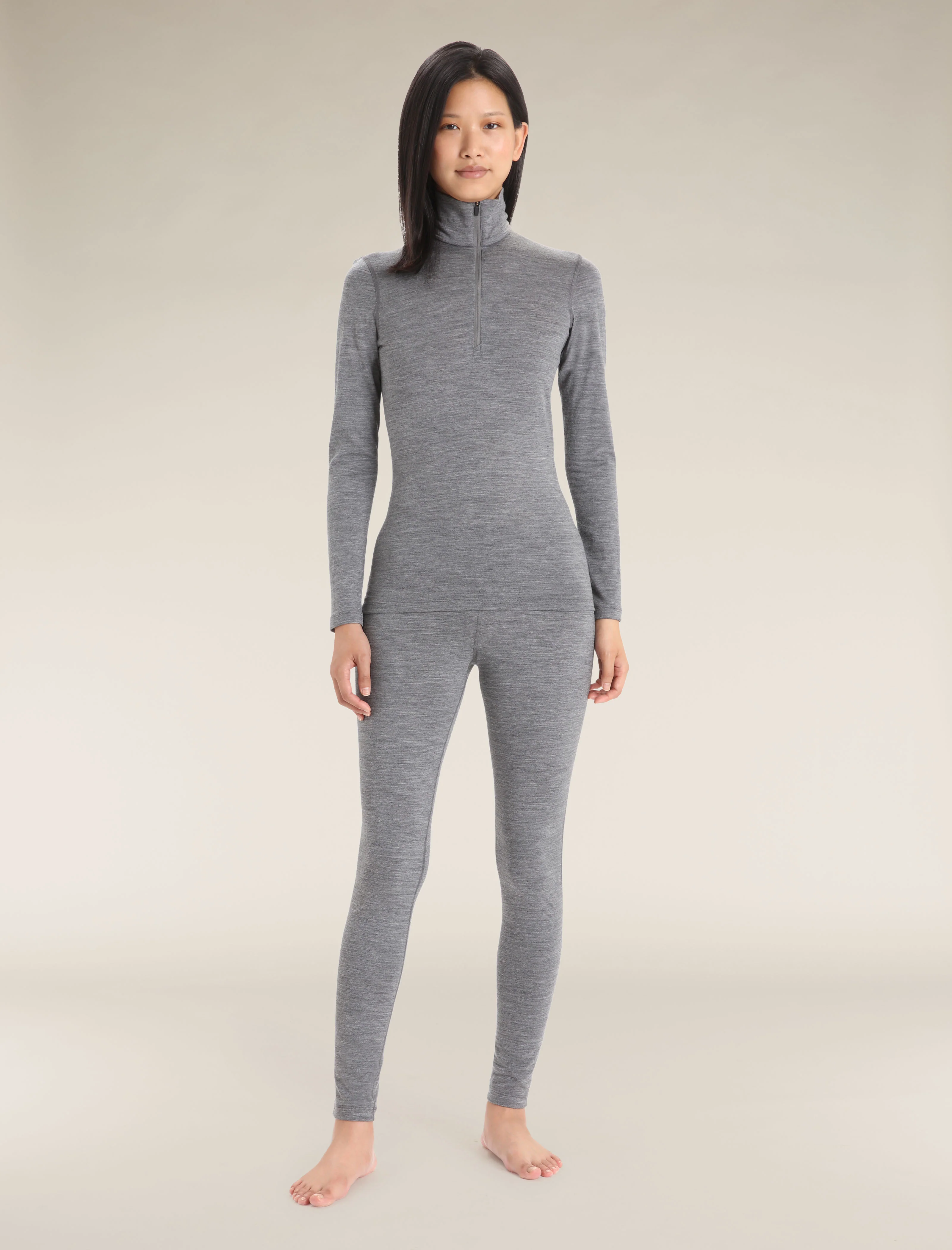 Women's Merino 200 Oasis Long Sleeve Half Zip Thermal Top - Image 4