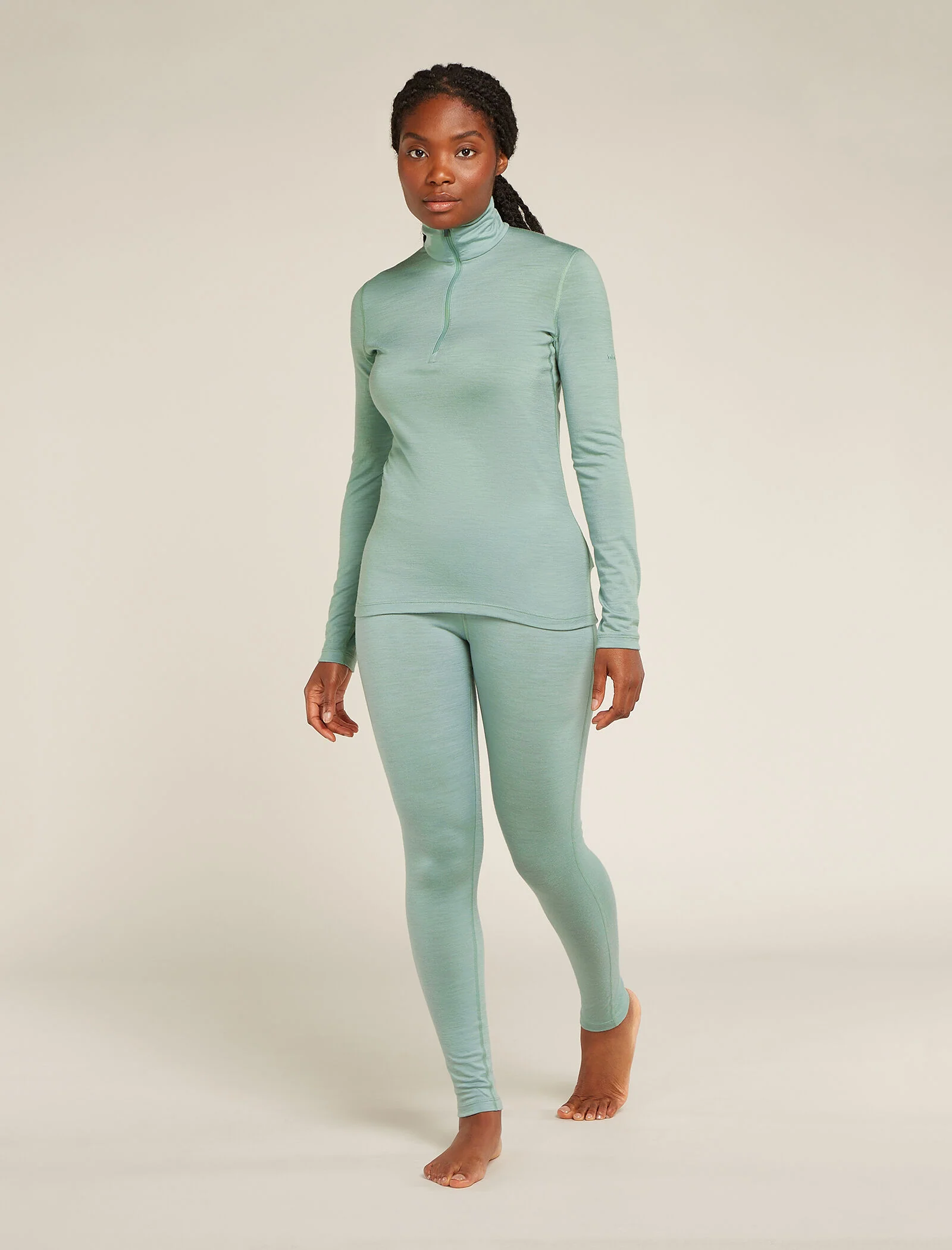 Women's Merino 200 Oasis Long Sleeve Half Zip Thermal Top - Image 3