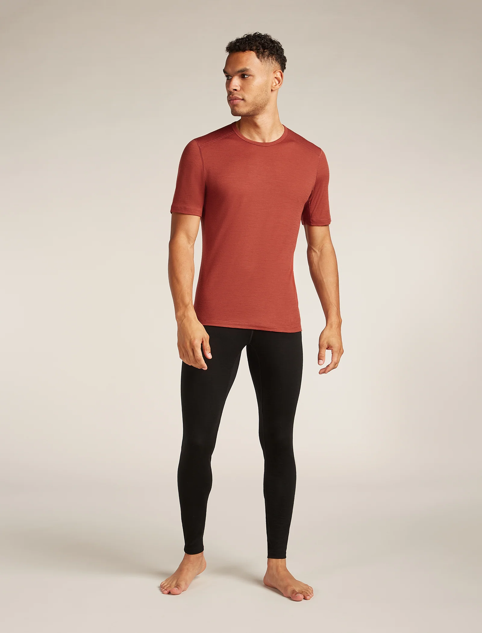 Men's Merino 200 Oasis Short Sleeve Crew Thermal Top - Image 3