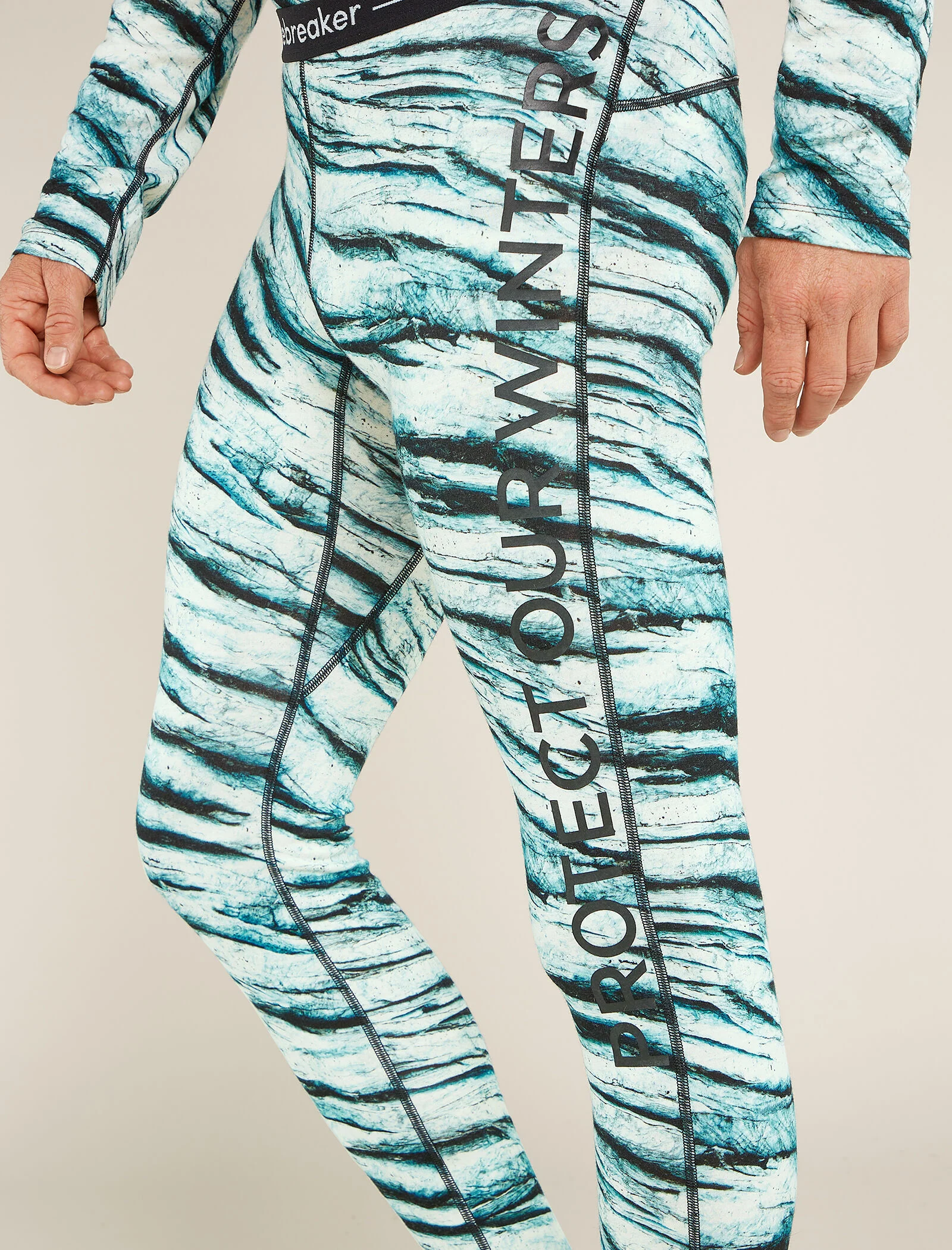 Men's Merino 200 Oasis Thermal Leggings Protect Our Winters - Image 5