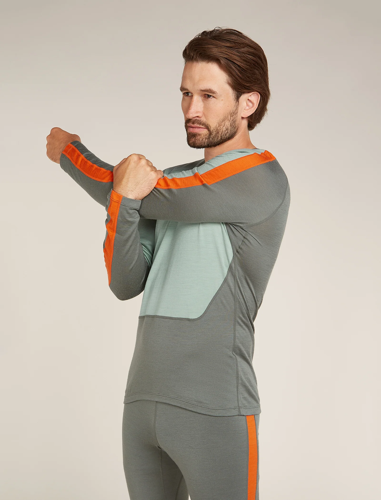 Men's Merino 200 Sonebula Long Sleeve Crew Thermal Top