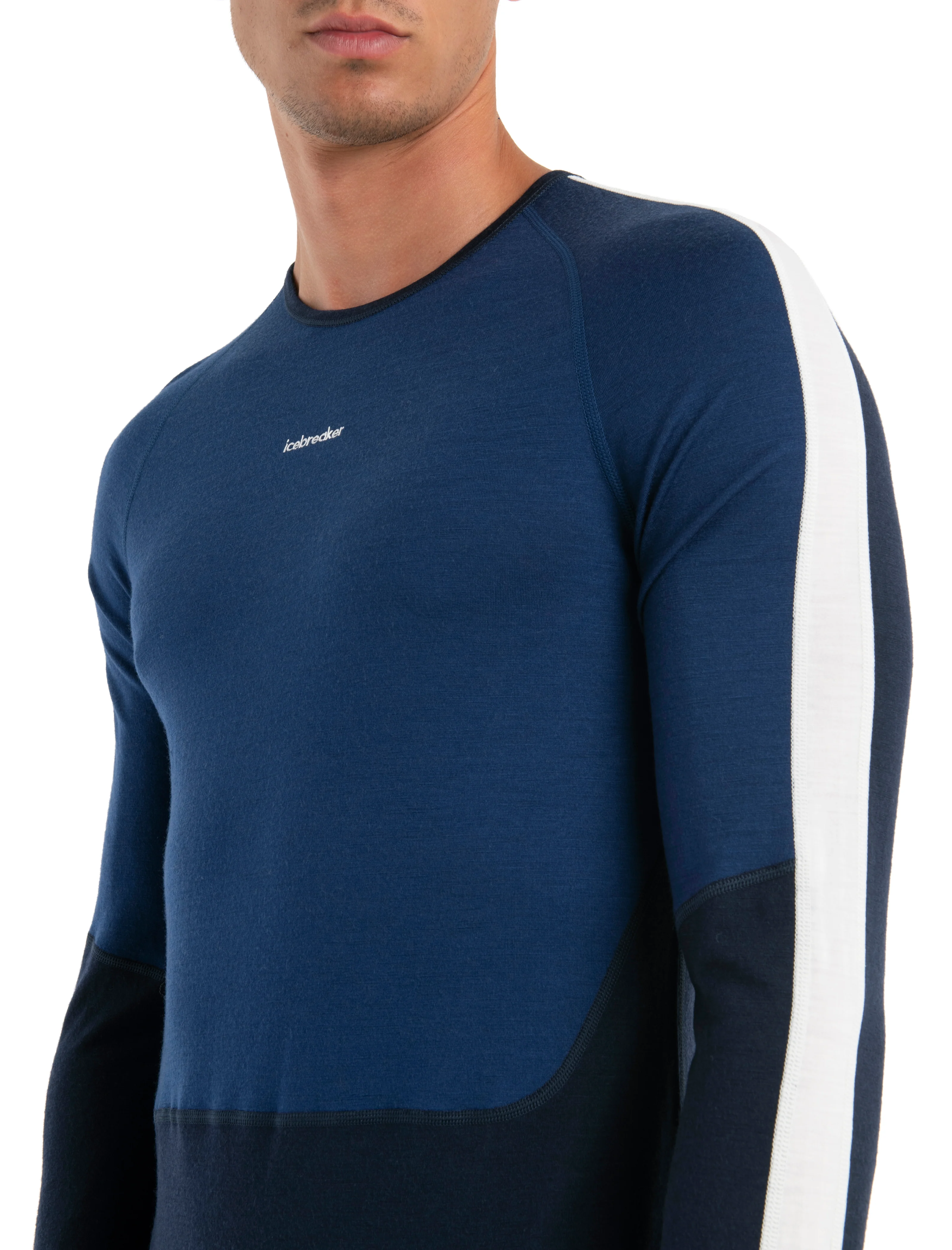 Men's Merino 200 Sonebula Long Sleeve Crew Thermal Top - Image 4
