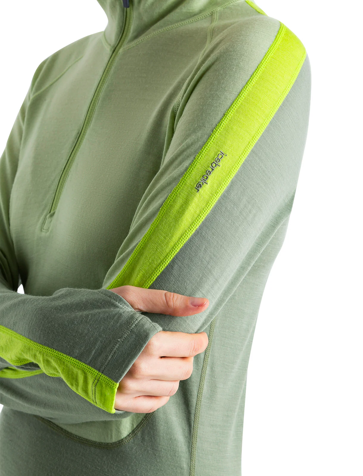 Women's Merino 200 Sonebula Long Sleeve Half Zip Thermal Hoodie - Image 7