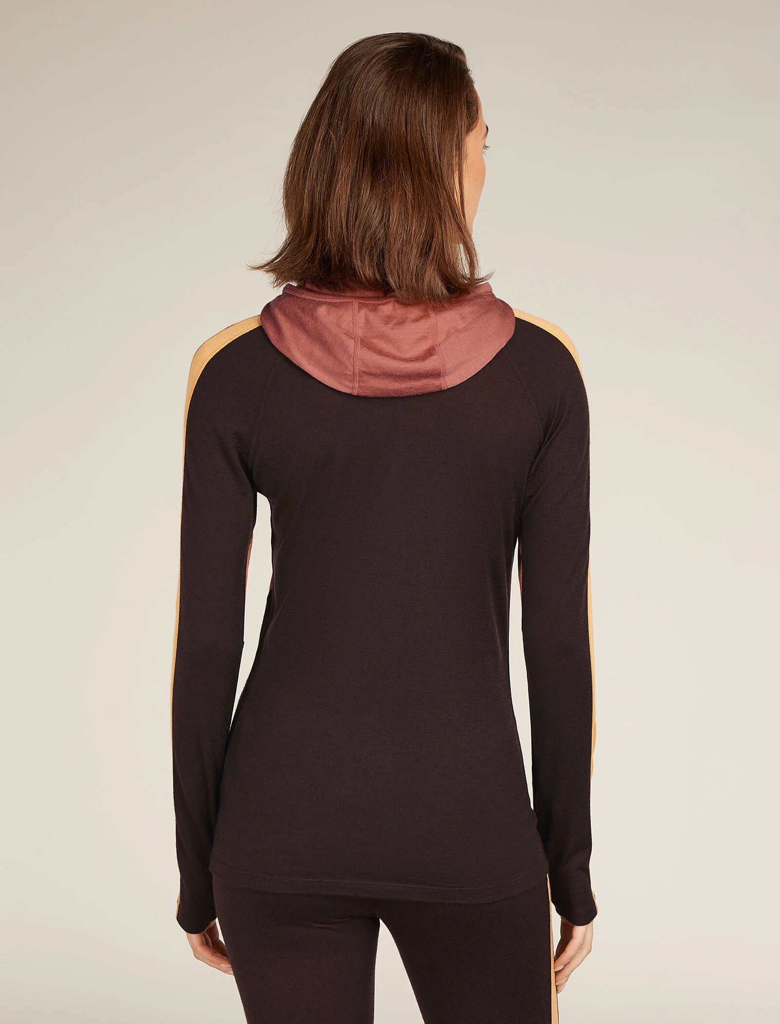Women's Merino 200 Sonebula Long Sleeve Half Zip Thermal Hoodie - Image 2