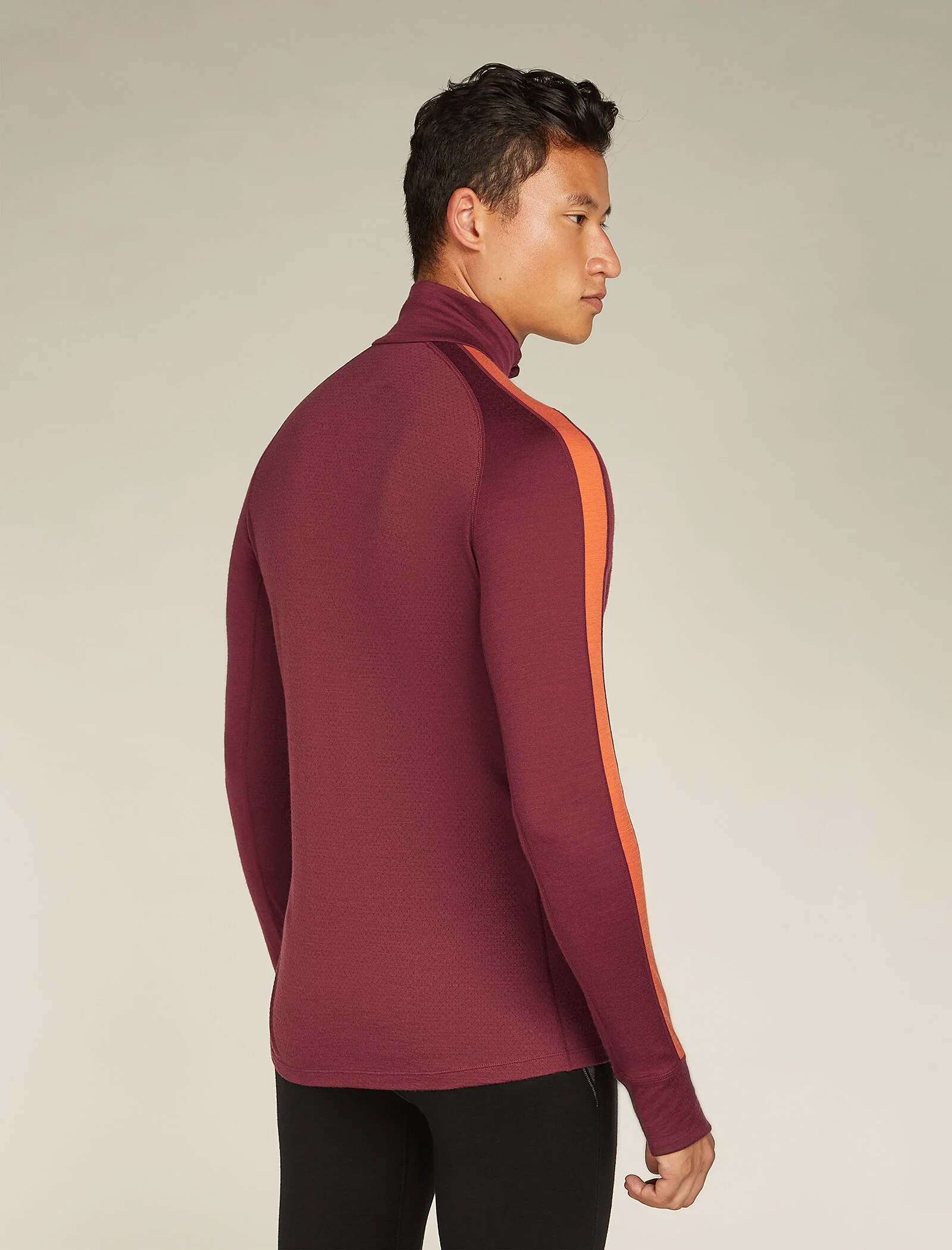 Men's Merino 200 ZoneKnit⢠Long Sleeve Half Zip Thermal Top - Image 2