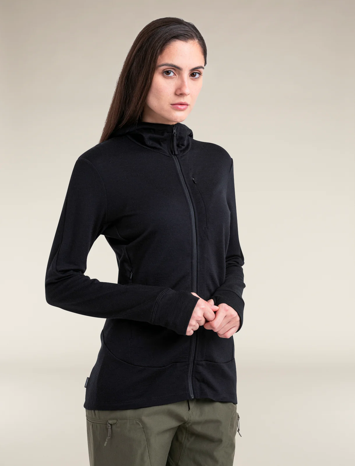 Women's Merino 260 Quantum Long Sleeve Zip Hoodie - Image 4