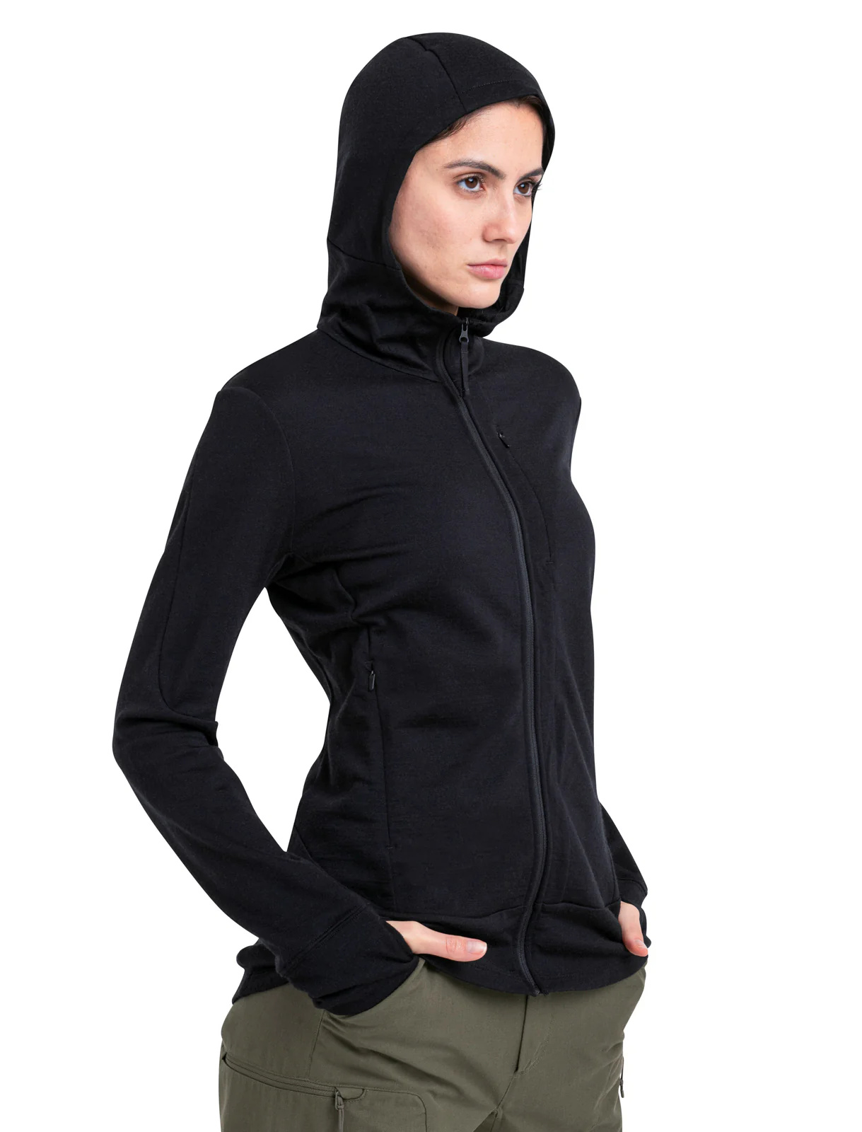 Women's Merino 260 Quantum Long Sleeve Zip Hoodie - Image 5