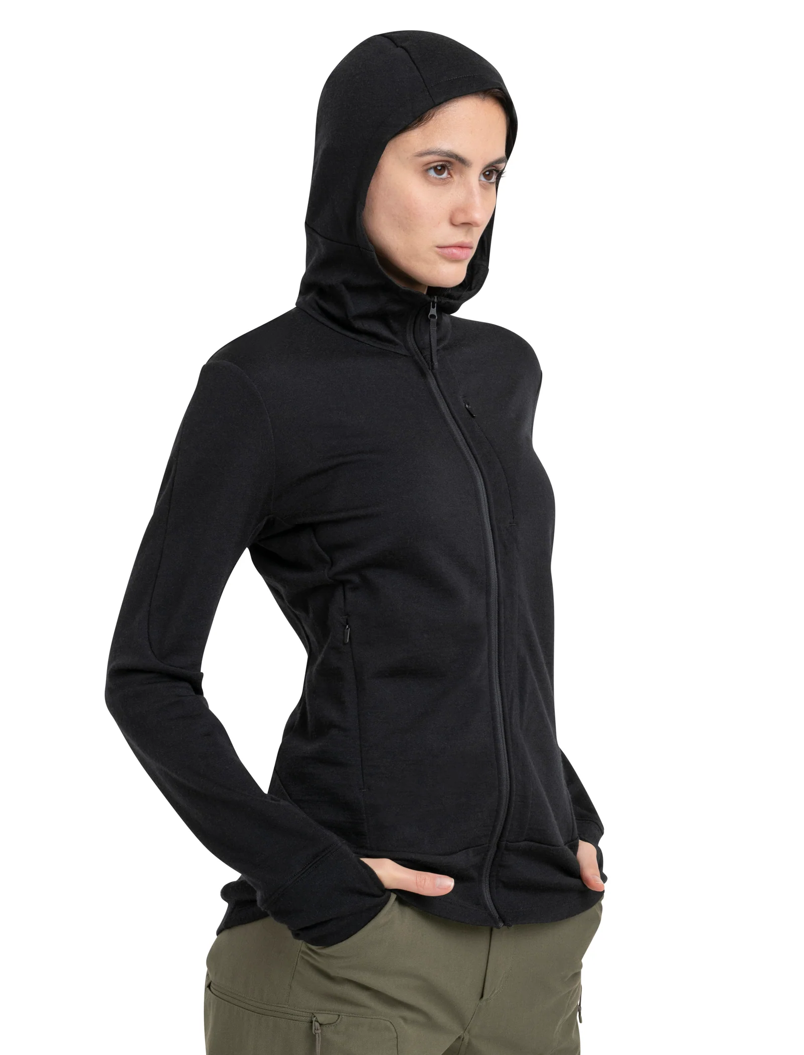 Women's Merino 260 Quantum Long Sleeve Zip Hoodie - Image 7