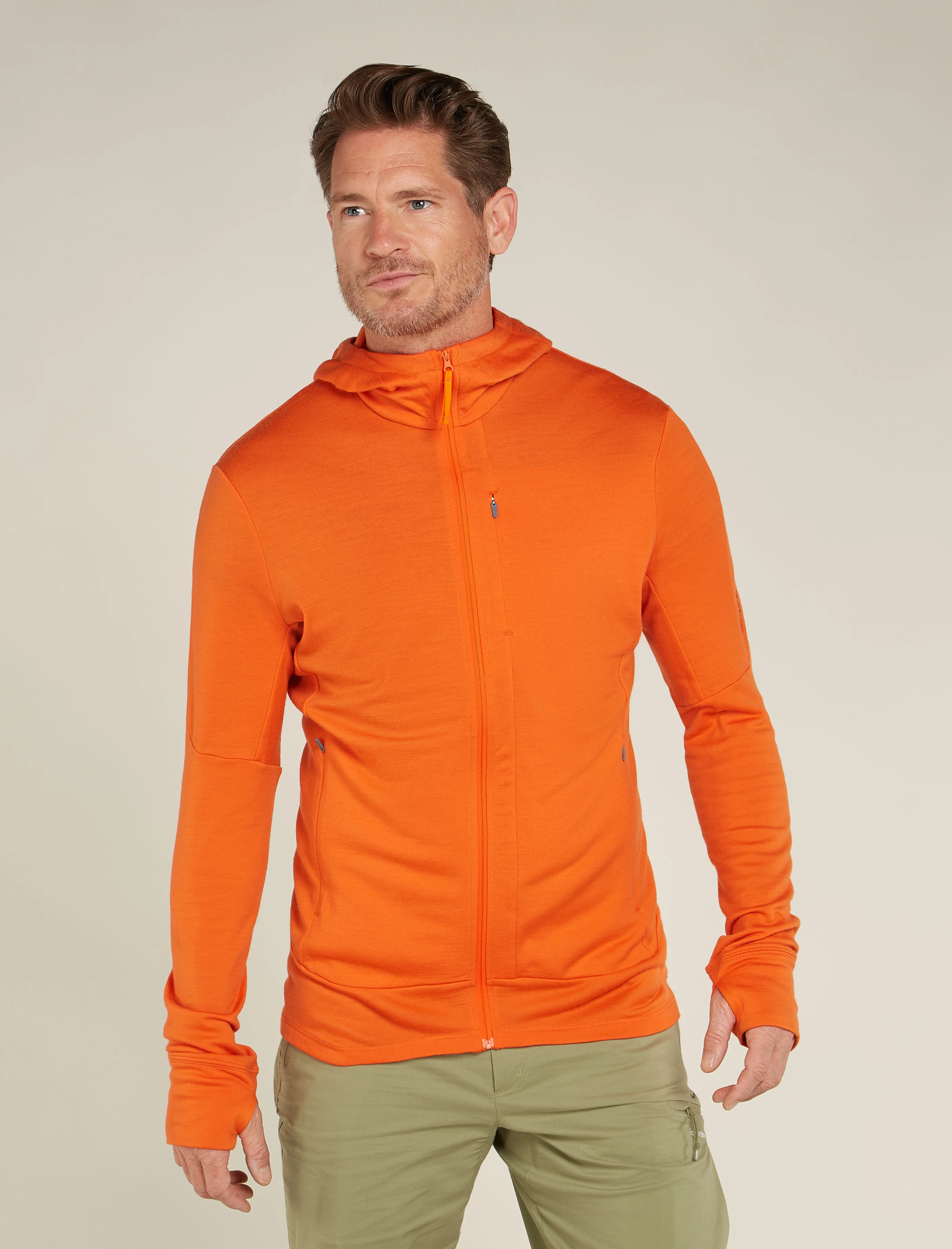 Men's Merino 260 Quantum Long Sleeve Zip Hoodie