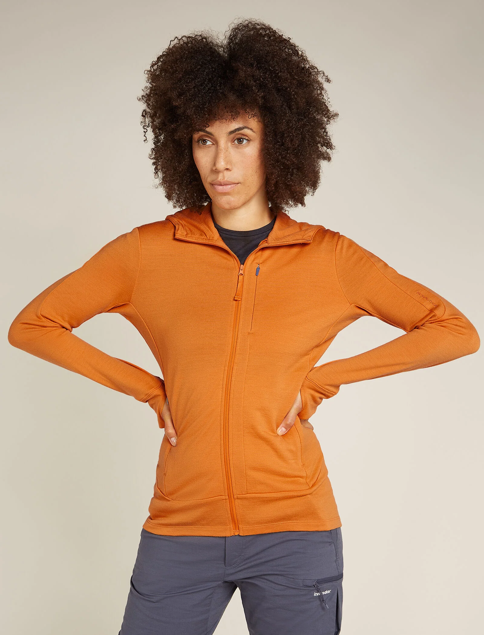 Women's Merino 260 Quantum Long Sleeve Zip Hoodie