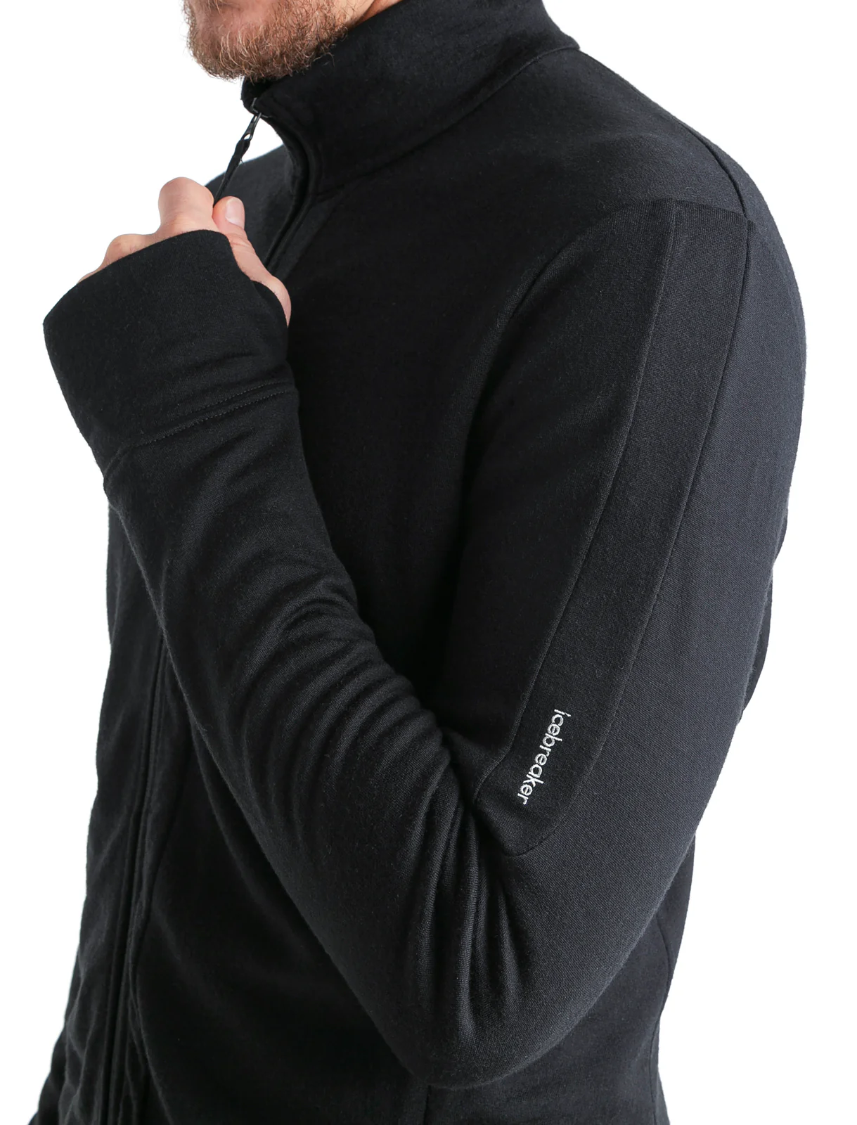 Men's Merino 260 Quantum Long Sleeve Zip Jacket - Image 4