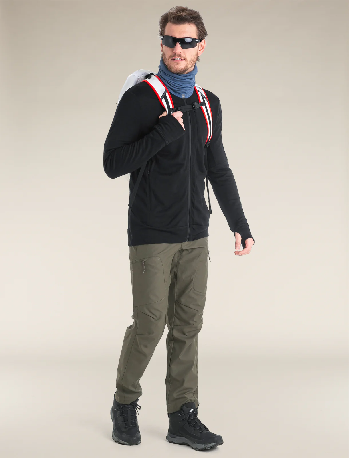 Men's Merino 260 Quantum Long Sleeve Zip Jacket - Image 5