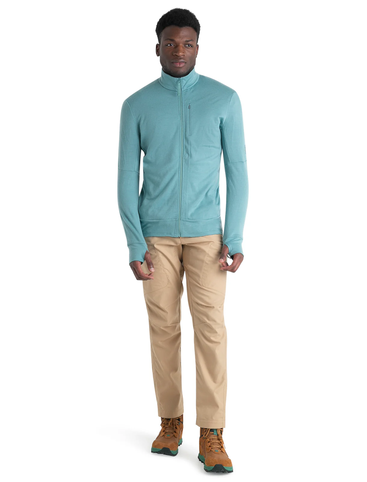 Men's Merino 260 Quantum Long Sleeve Zip Jacket - Image 3