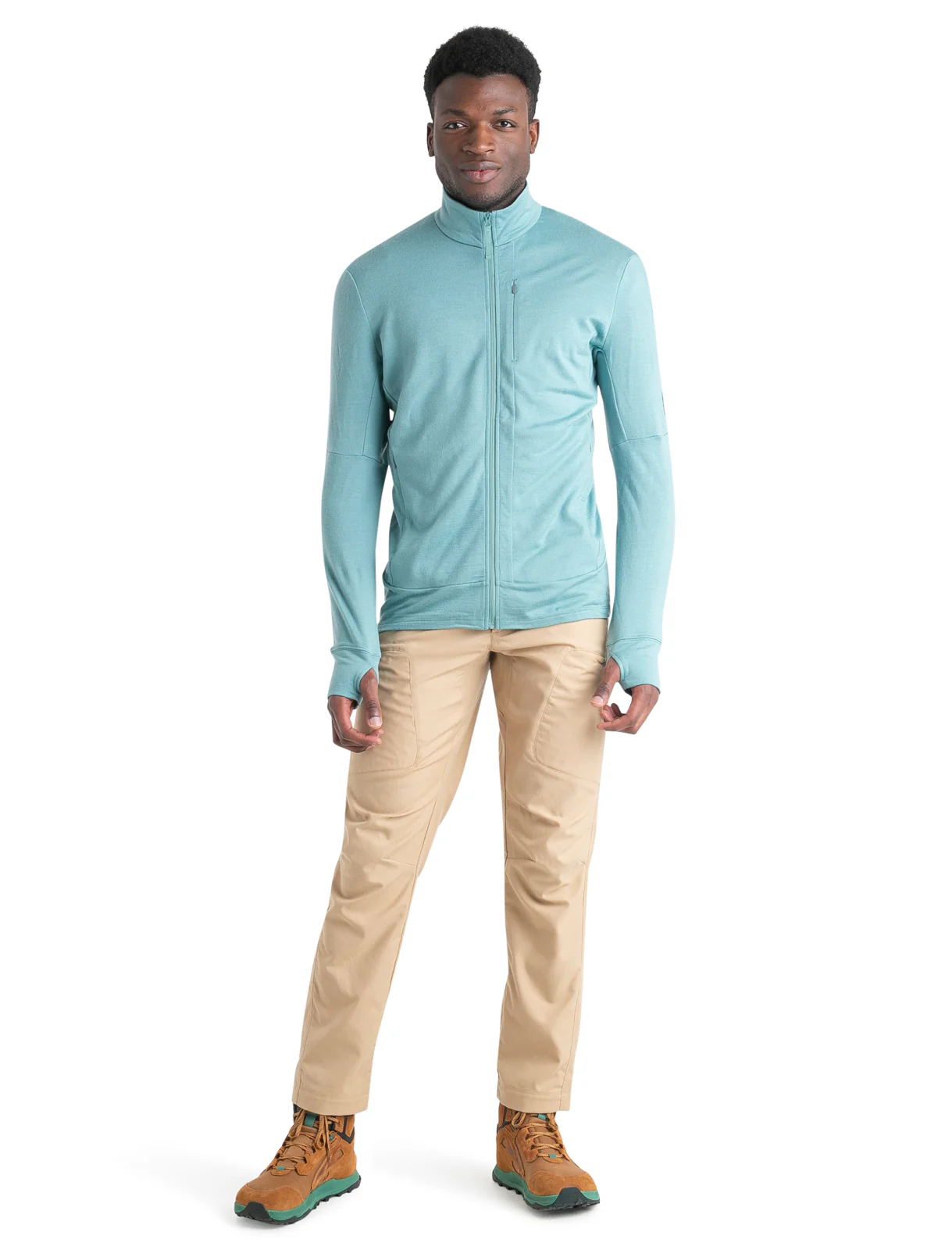 Men's Merino 260 Quantum Long Sleeve Zip Jacket - Image 4