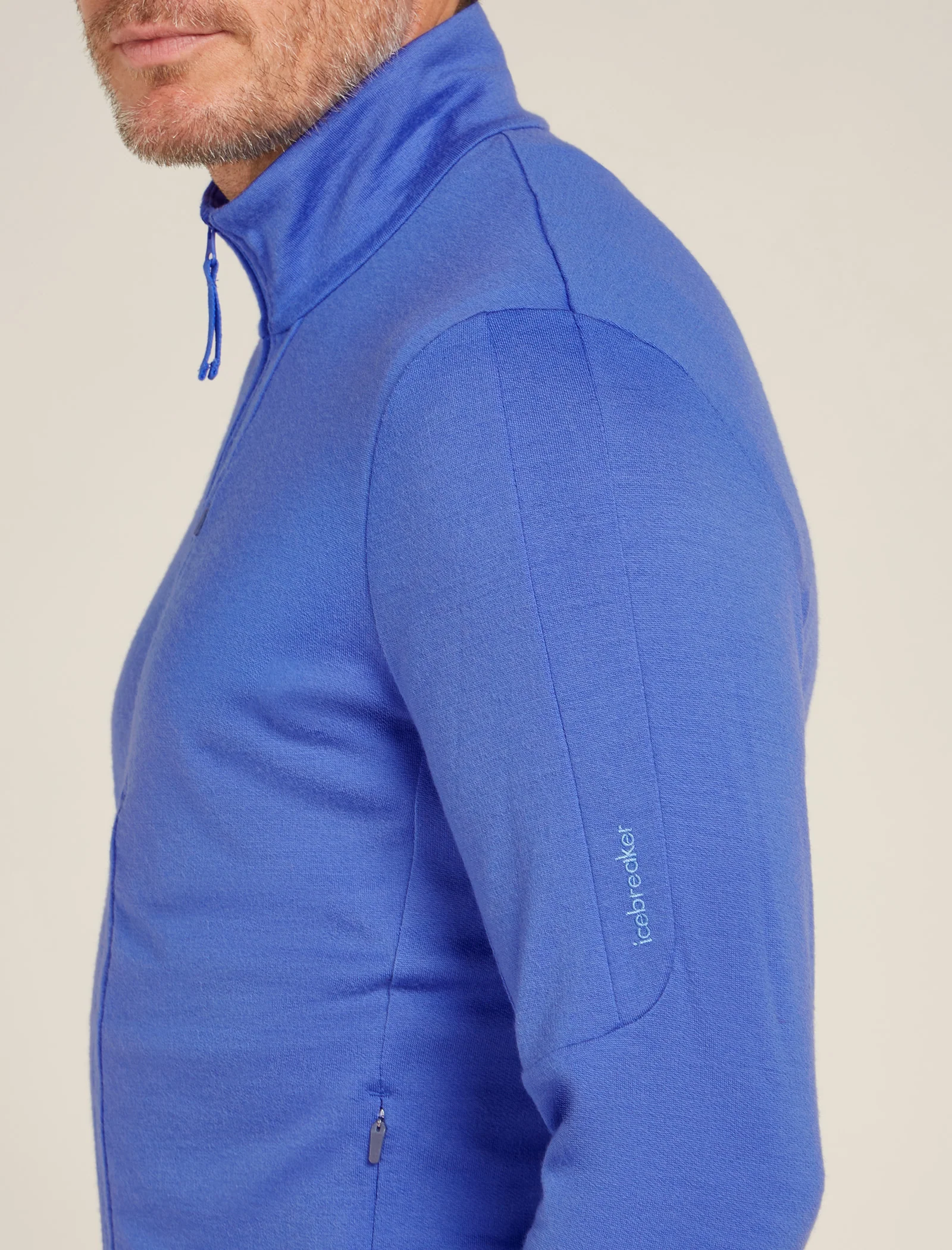 Men's Merino 260 Quantum Long Sleeve Zip Jacket - Image 6