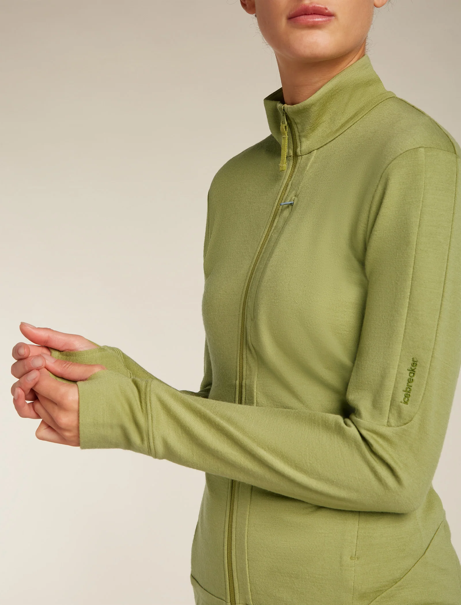 Women's Merino 260 Quantum Long Sleeve Zip Jacket - Image 6