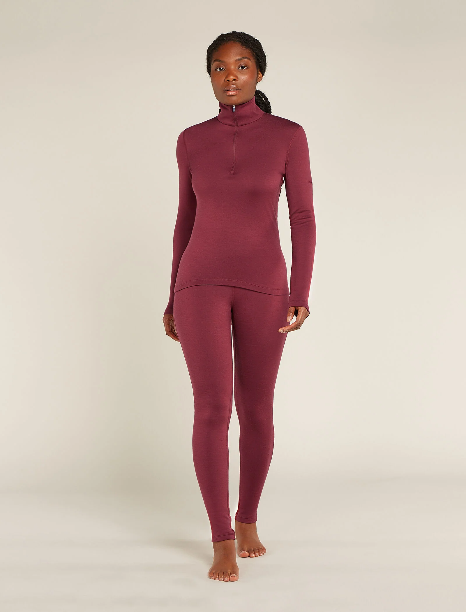 Women's Merino 260 Tech Long Sleeve Half Zip Thermal Top - Image 3
