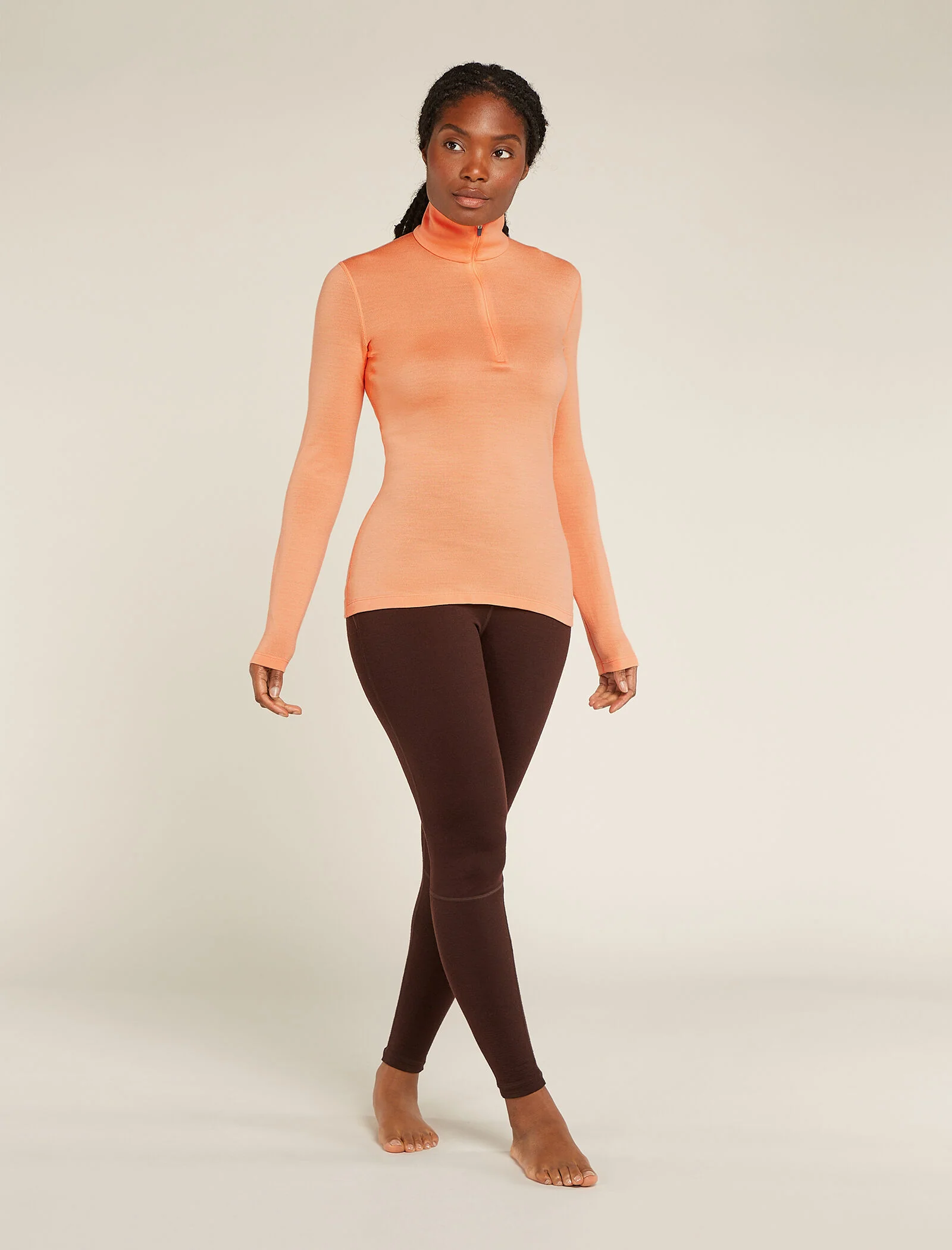 Women's Merino 260 Tech Long Sleeve Half Zip Thermal Top - Image 3