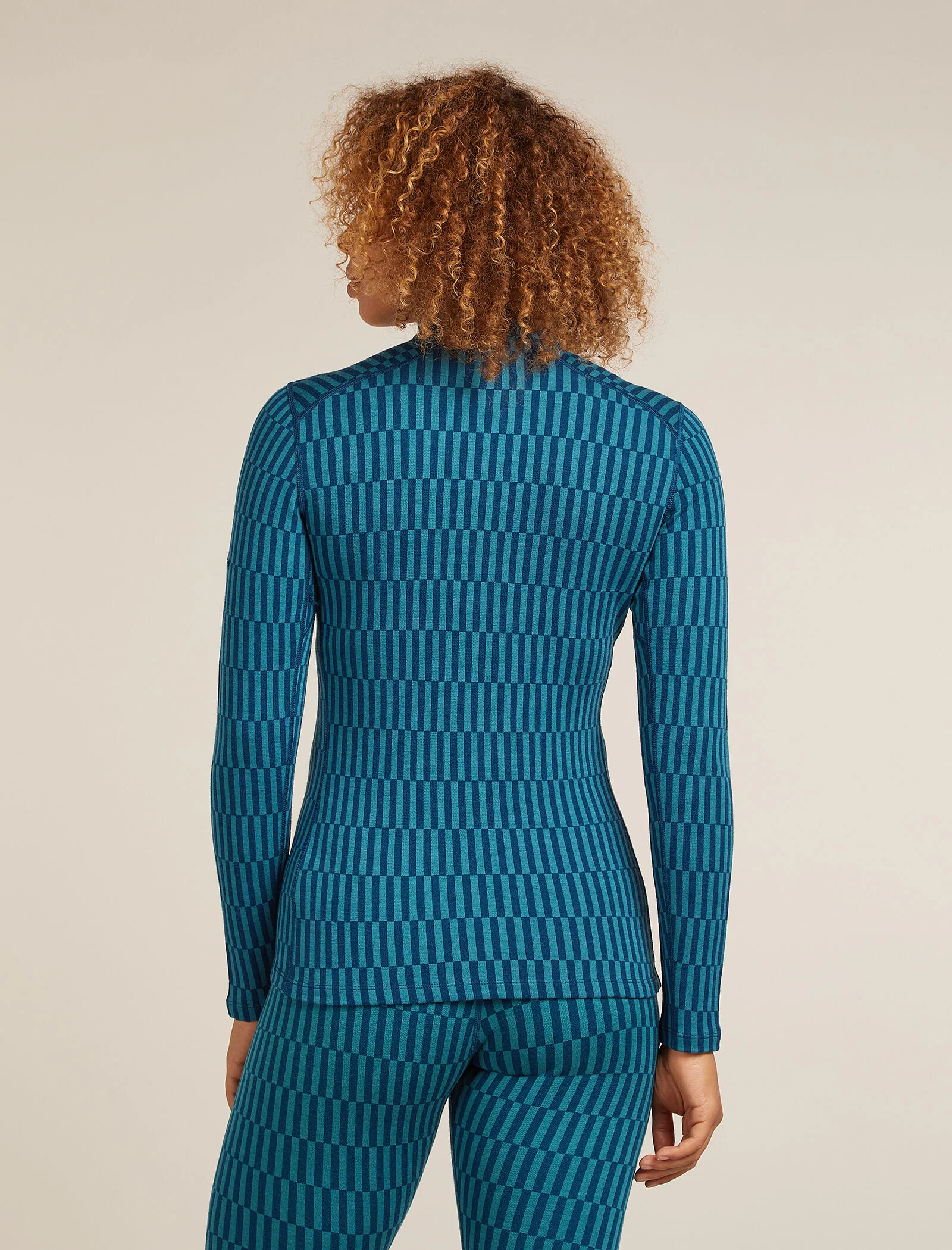 260 Tech Vertex Half Zip Thermal Top Snow Grid - Image 2