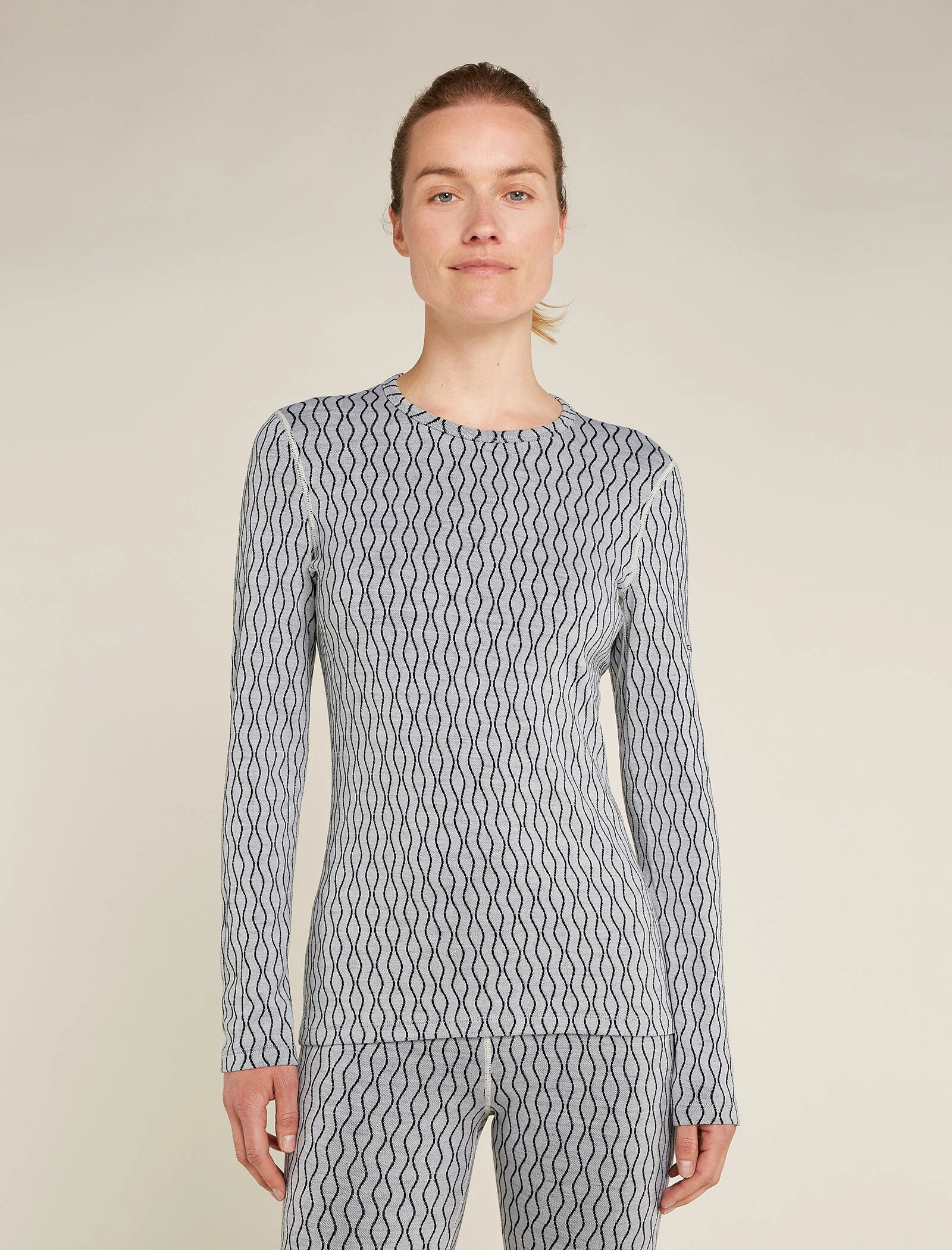 Women's Merino 260 Vertex Long Sleeve Crew Thermal Top On-Piste
