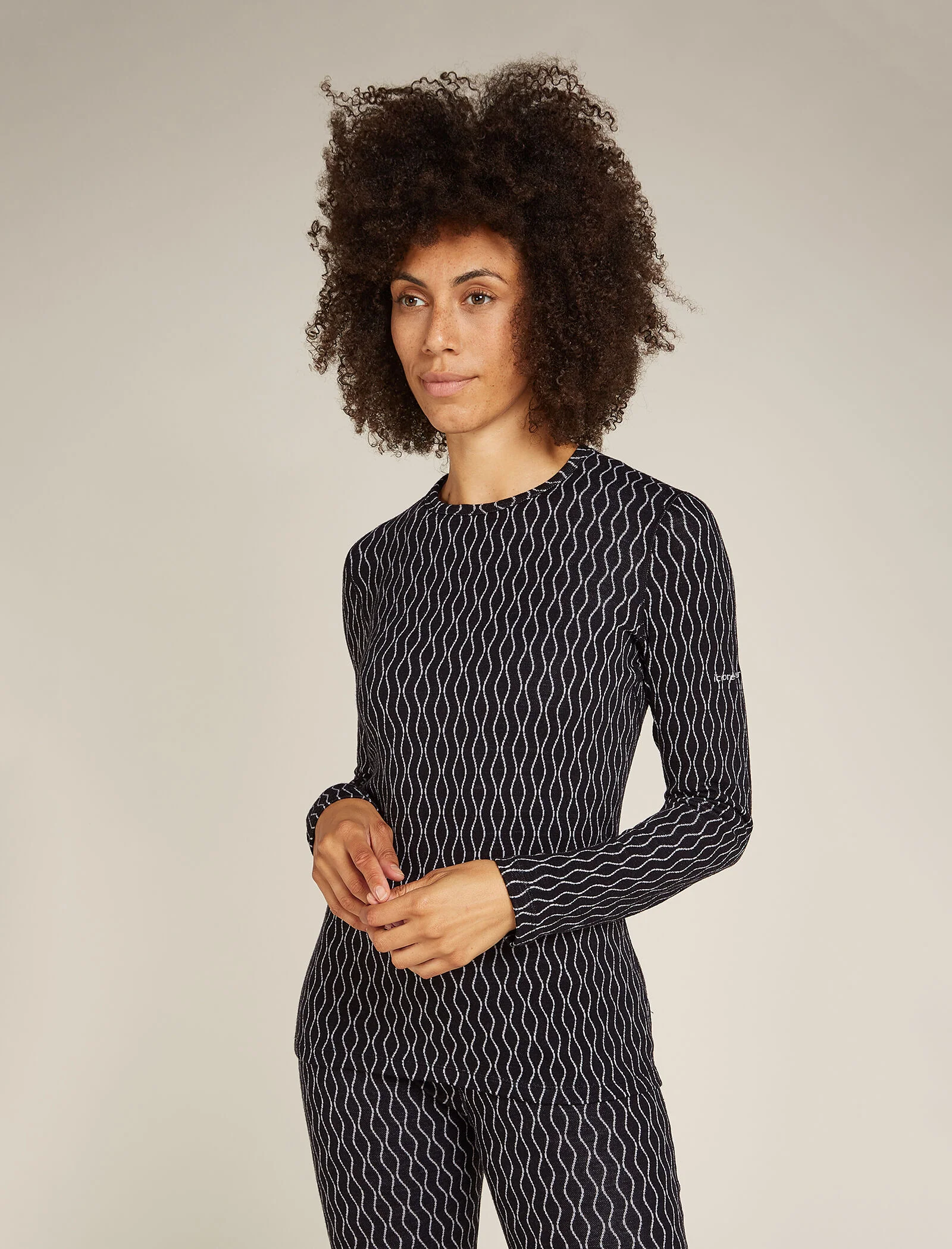Women's Merino 260 Vertex Long Sleeve Crew Thermal Top On-Piste