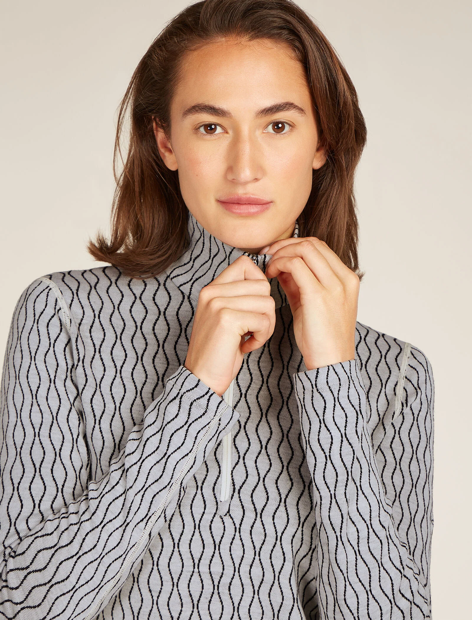 Women's Merino 260 Vertex Long Sleeve Half Zip Thermal Top On-Piste - Image 5