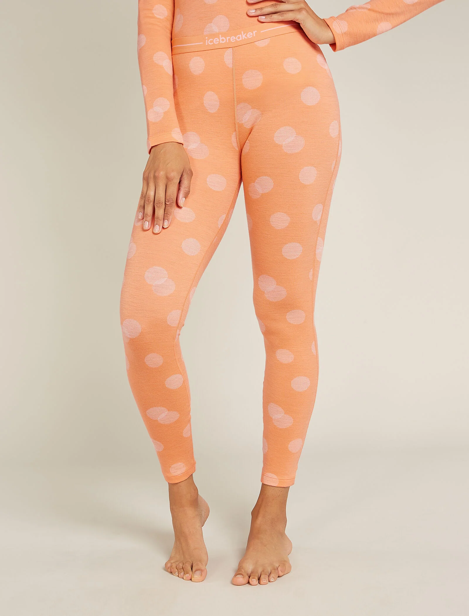 Women's Merino 260 Vertex Thermal Leggings Falling Flakes