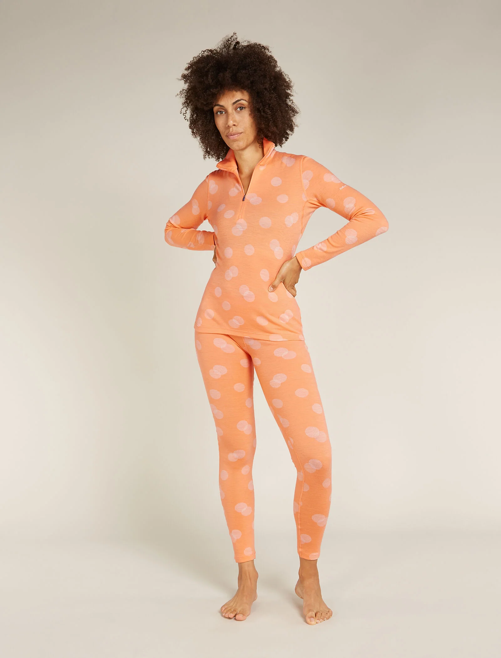 Women's Merino 260 Vertex Thermal Leggings Falling Flakes - Image 4